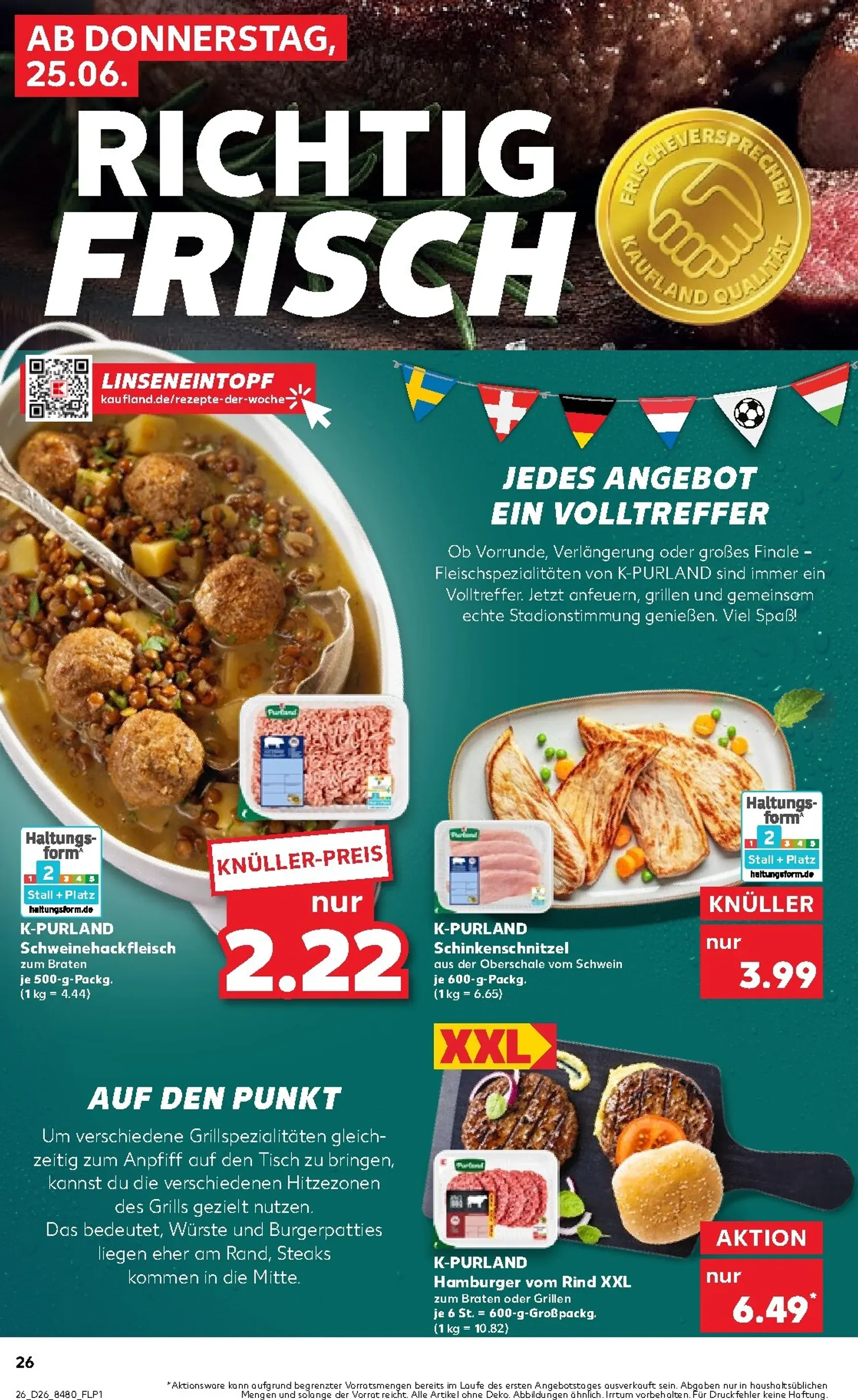 Neuer Kaufland Prospekt – von Donnerstag 25.06.2026 bis Mittwoch 01.07.2026 von 25. Juni bis 1. Juli 2026 - Prospekt seite 27