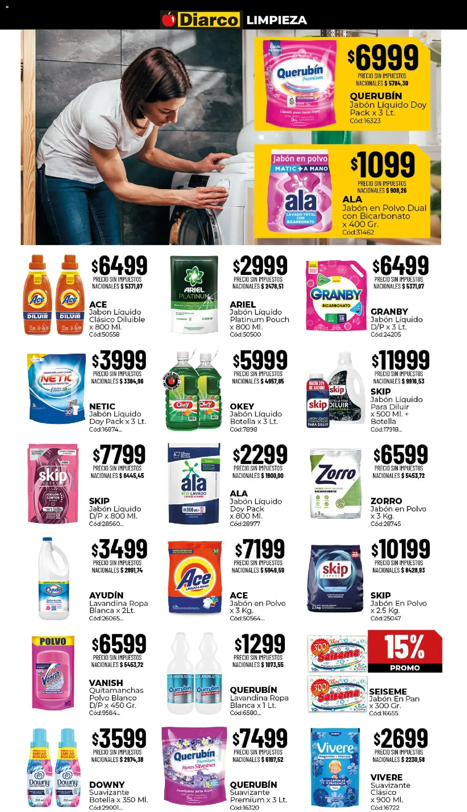 Ofertas de Diarco ofertas del 24/08 al 28/08 24 de agosto al 28 de agosto 2026 - Página 17 del catálogo