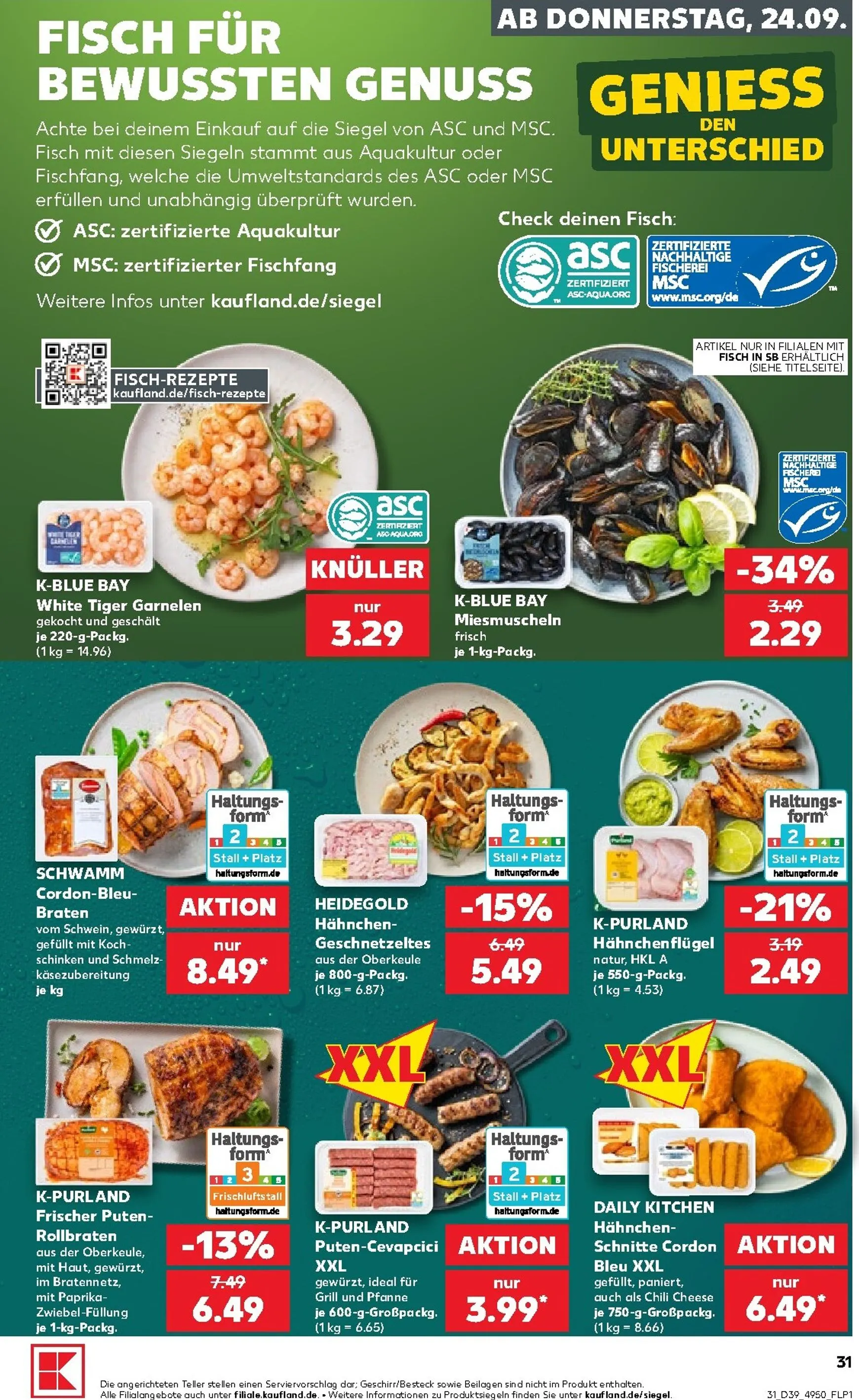 Kaufland Prospekt nächste Woche – von Donnerstag 24.09.2026 bis Mittwoch 30.09.2026 von 24. September bis 30. September 2026 - Prospekt seite 32