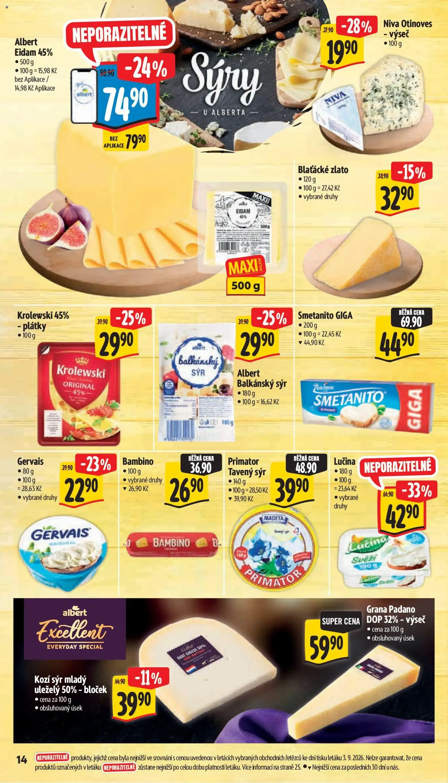 Albert leták - Supermarket od 09.09.2026 - Akční leták - 9. září 15. září 2026 - Page 24