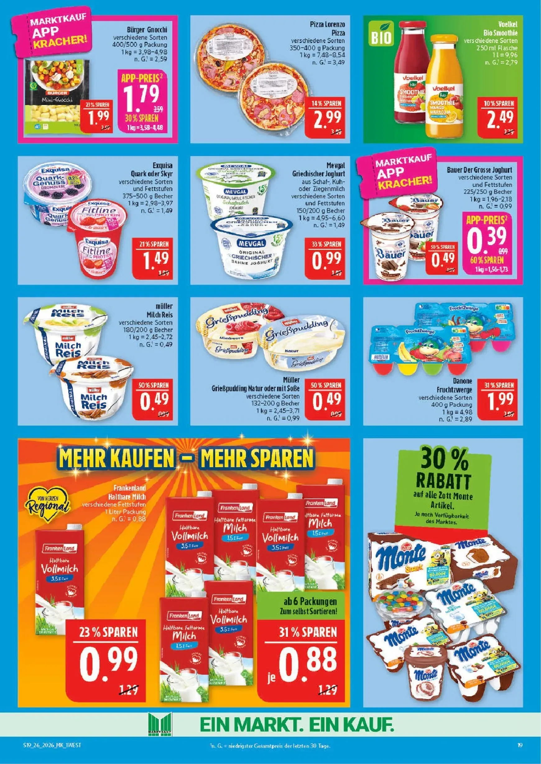 Marktkauf Prospekt – von Montag 22.06.2026 bis Samstag 27.06.2026 von 22. Juni bis 27. Juni 2026 - Prospekt seite 19