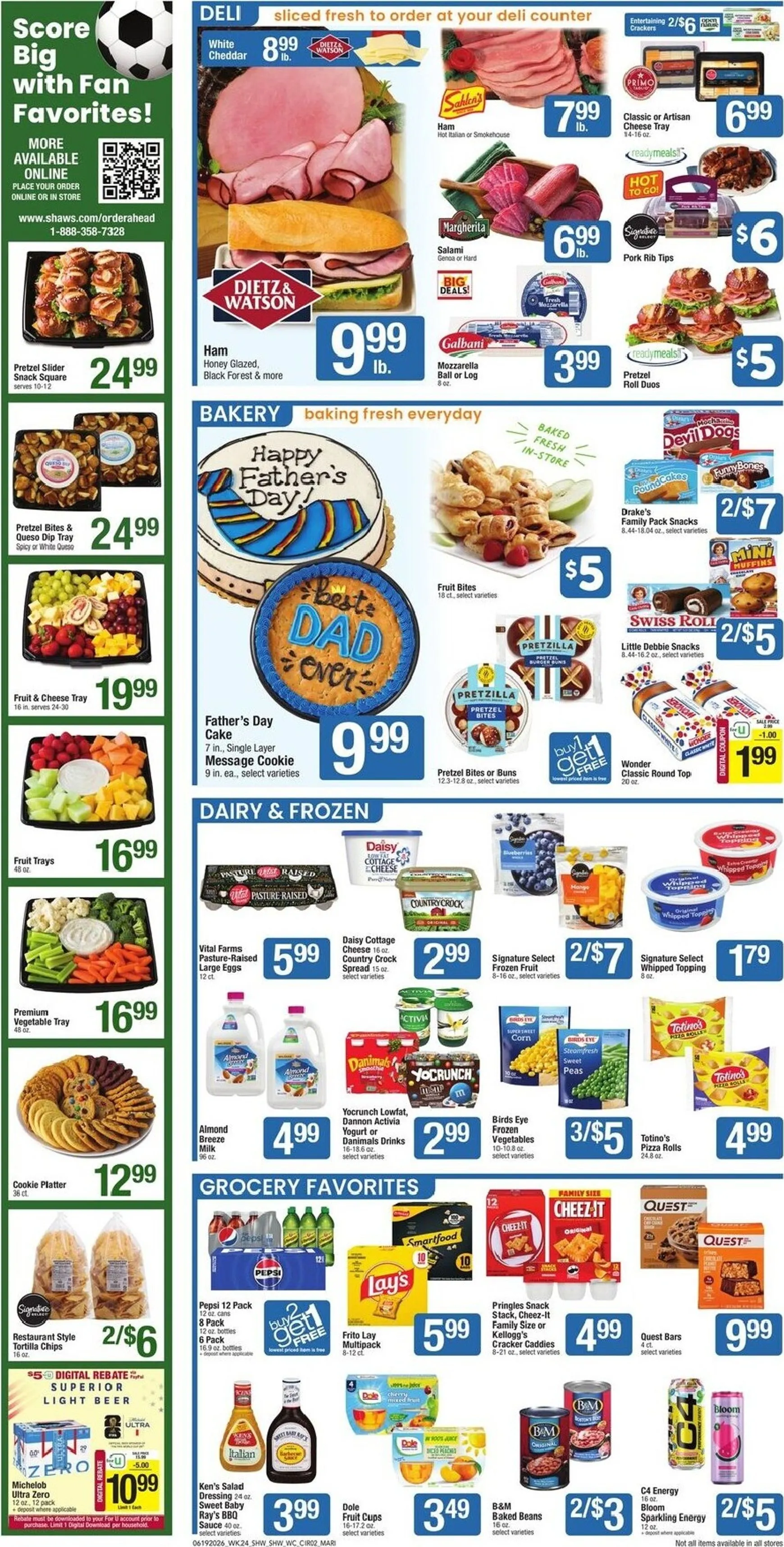 Weekly ad Current Shaw's leaflet valid from Friday 06/19/2026 to Thursday 06/25/2026 from June 19 to June 25 2026 - Page 2