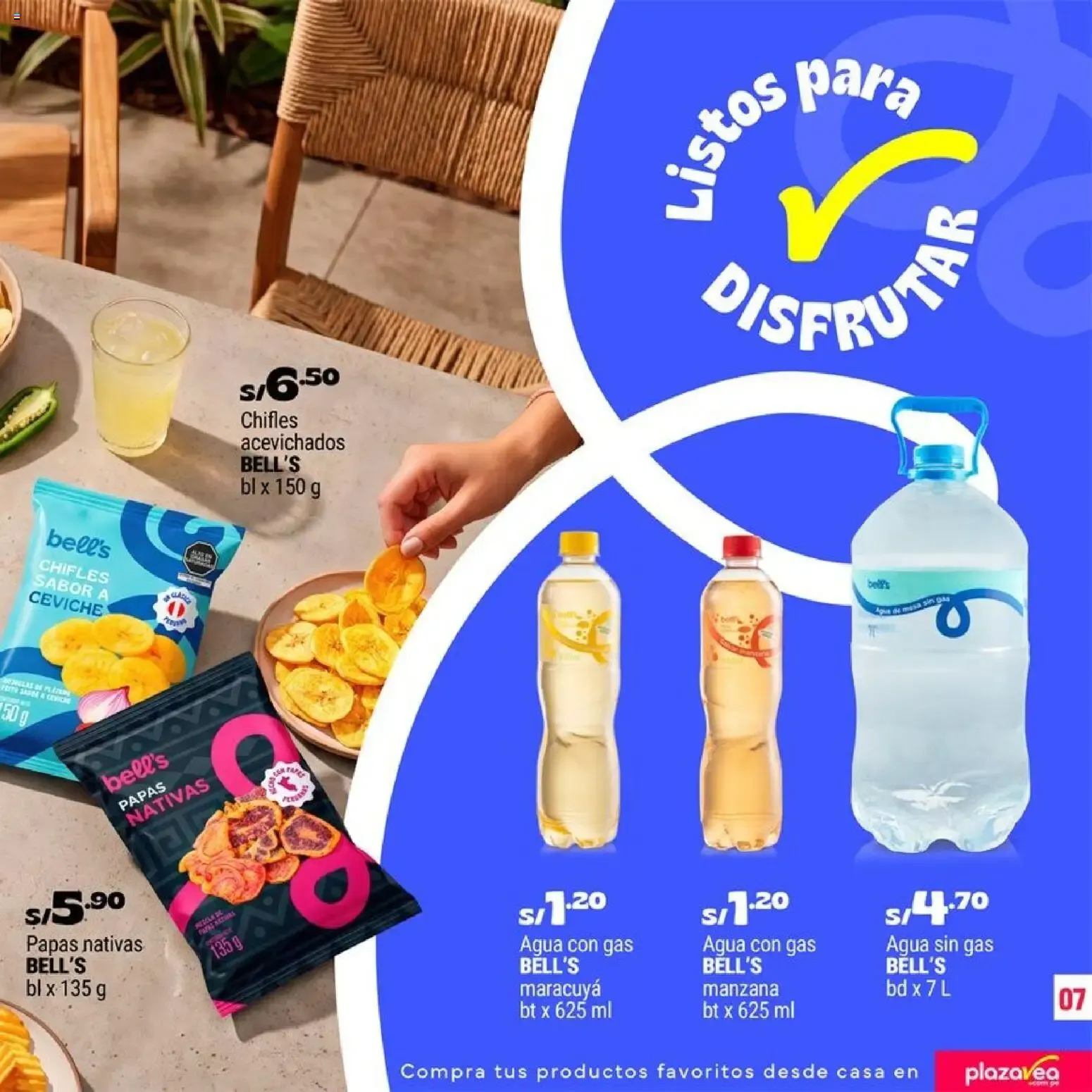 Catalogo de Catálogo Plaza Vea - Díptico Marcas Propias online del 03/08/2026 3 de agosto al 16 de agosto 2026 - Pag 7