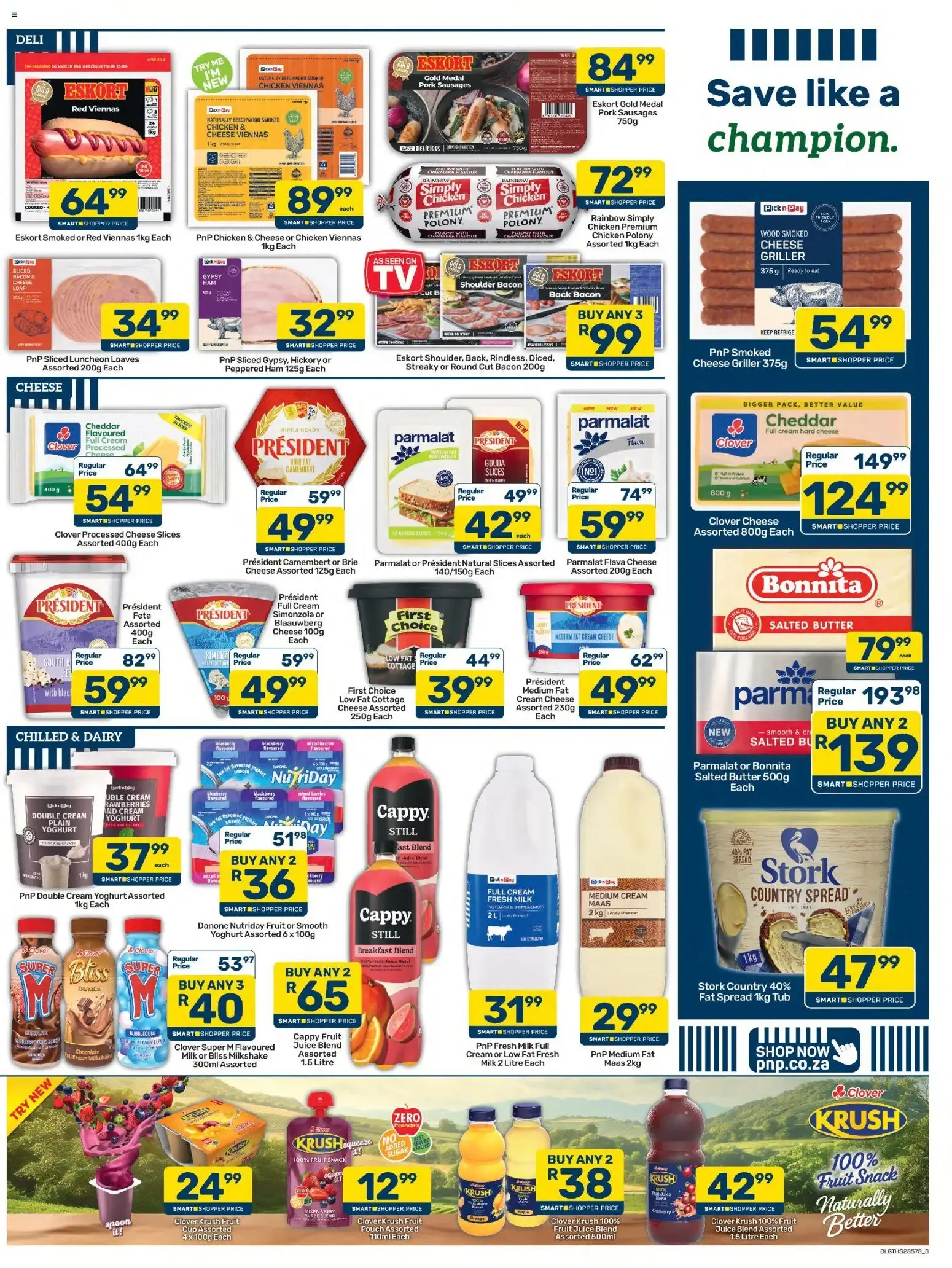 Pick n Pay - Save like a champion from 25 August to 6 September 2026 - Catalogue Page 3