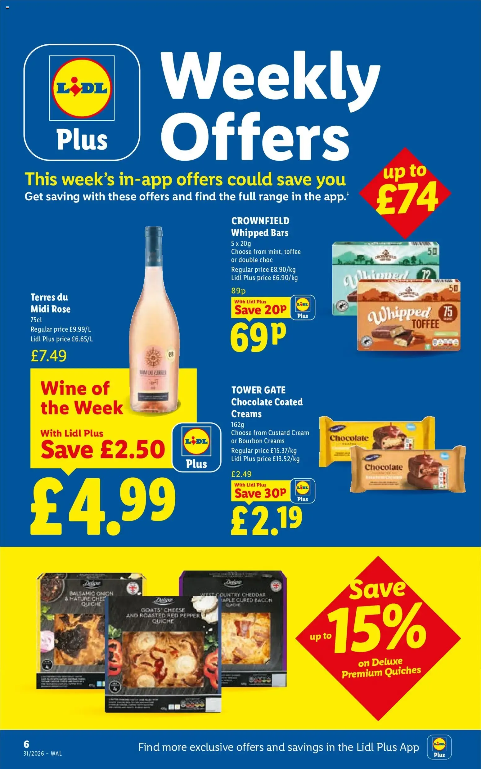 Weekly offers Wales (30/07/2026 - 05/08/2026) - Offers Online from 30 July to 19 August 2026 - Catalogue Page 6