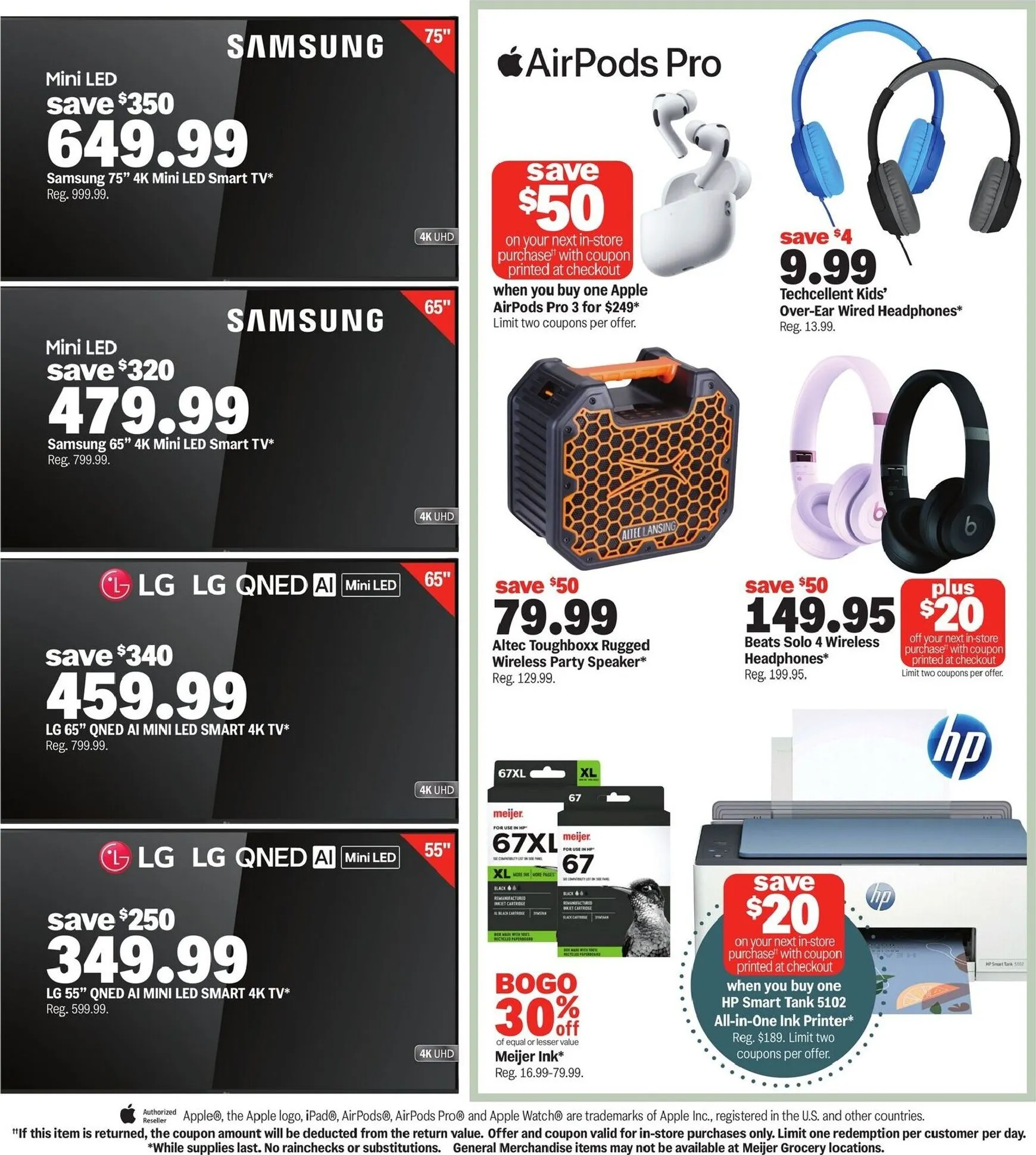 Weekly ad Meijer: Good Life Quality. Real Low Prices. from August 19 to August 25 2026 - Page 7