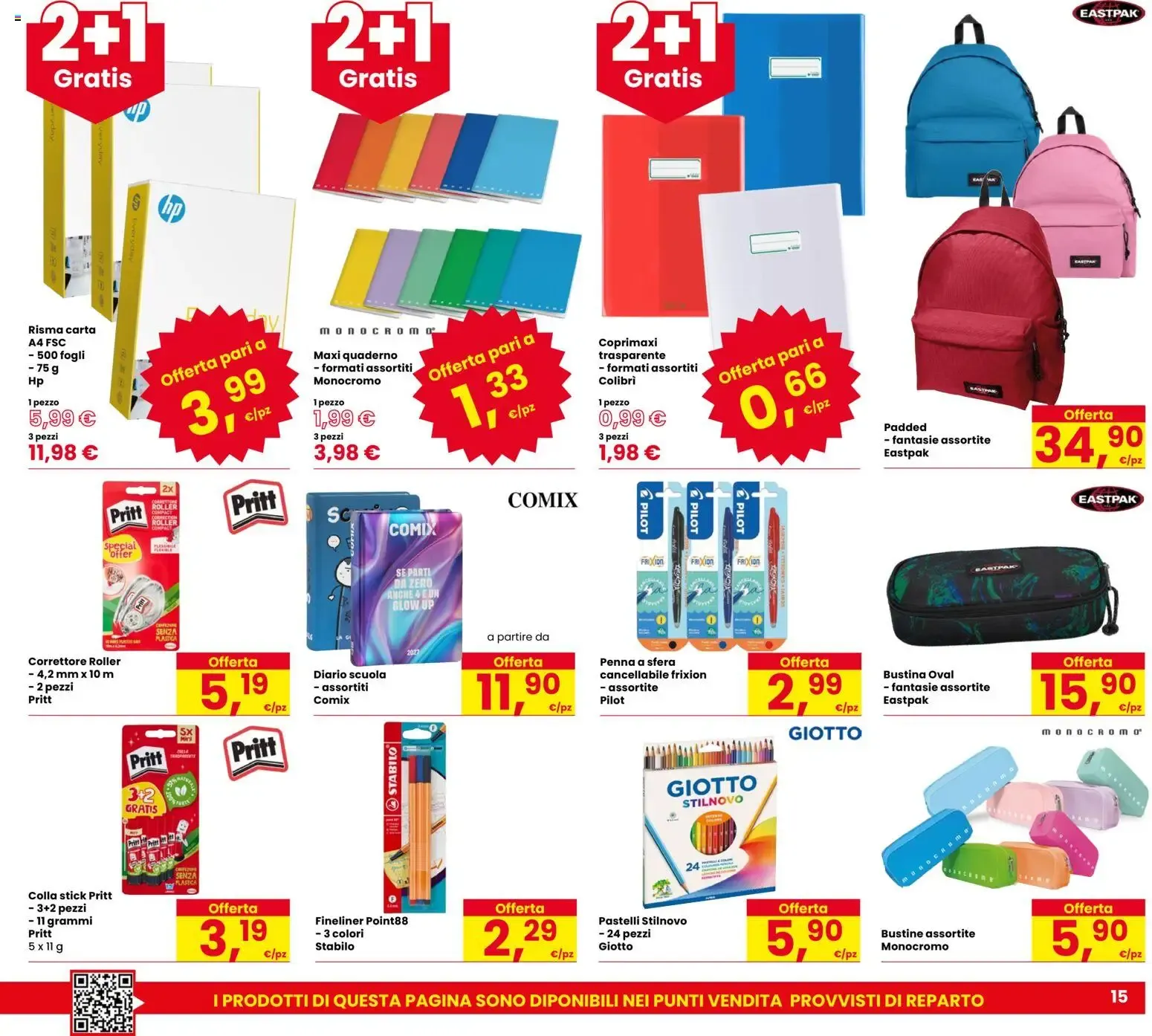 Eurospar: Il gusto del risparmio! da 20 agosto a 2 settembre di 2026 - Pagina del volantino 15