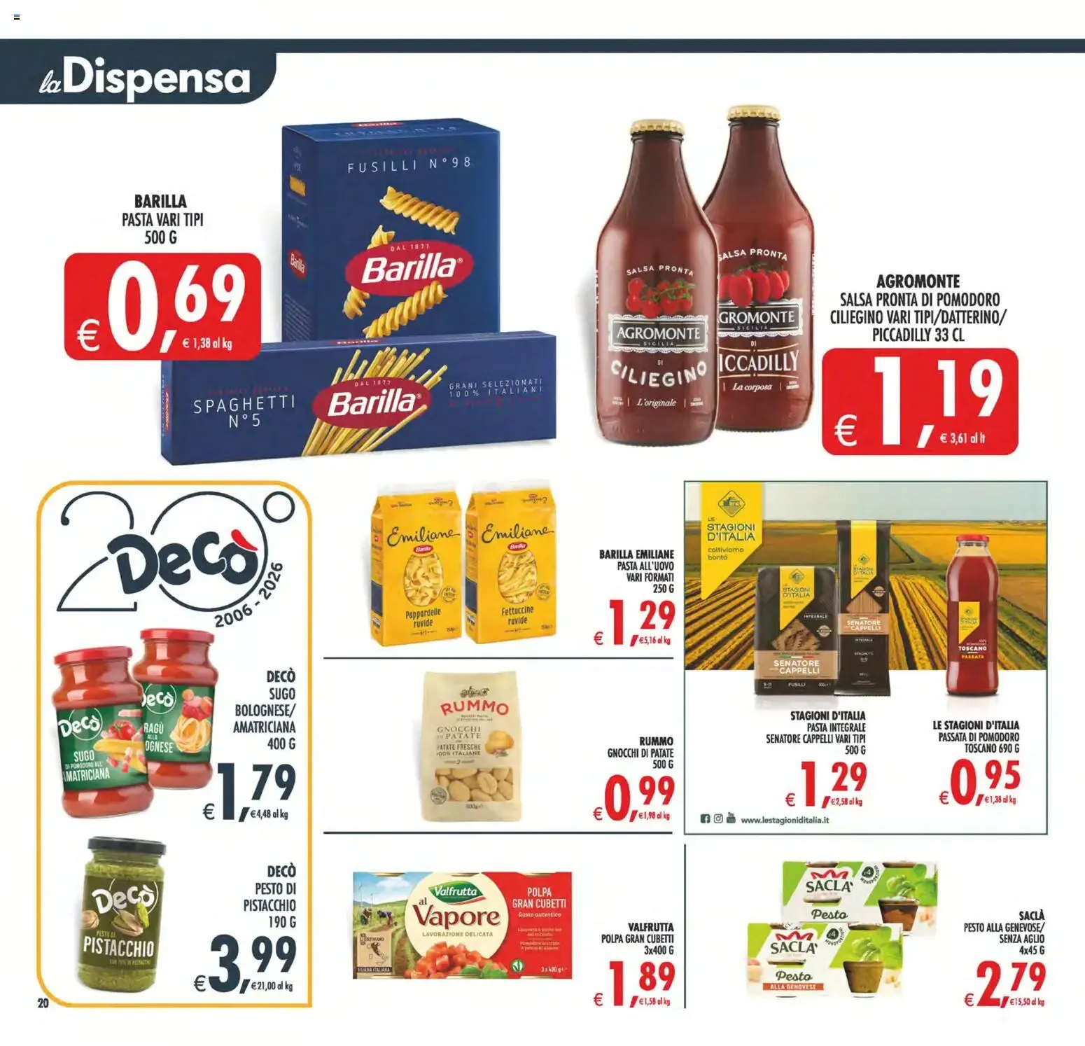 Nuovo Decò volantino Maxistore, Supermercati, Local Sicilia dal 23/10/2026 > offerte anteprima 🛍️ da 23 ottobre a 2 novembre di 2026 - Pagina del volantino 20