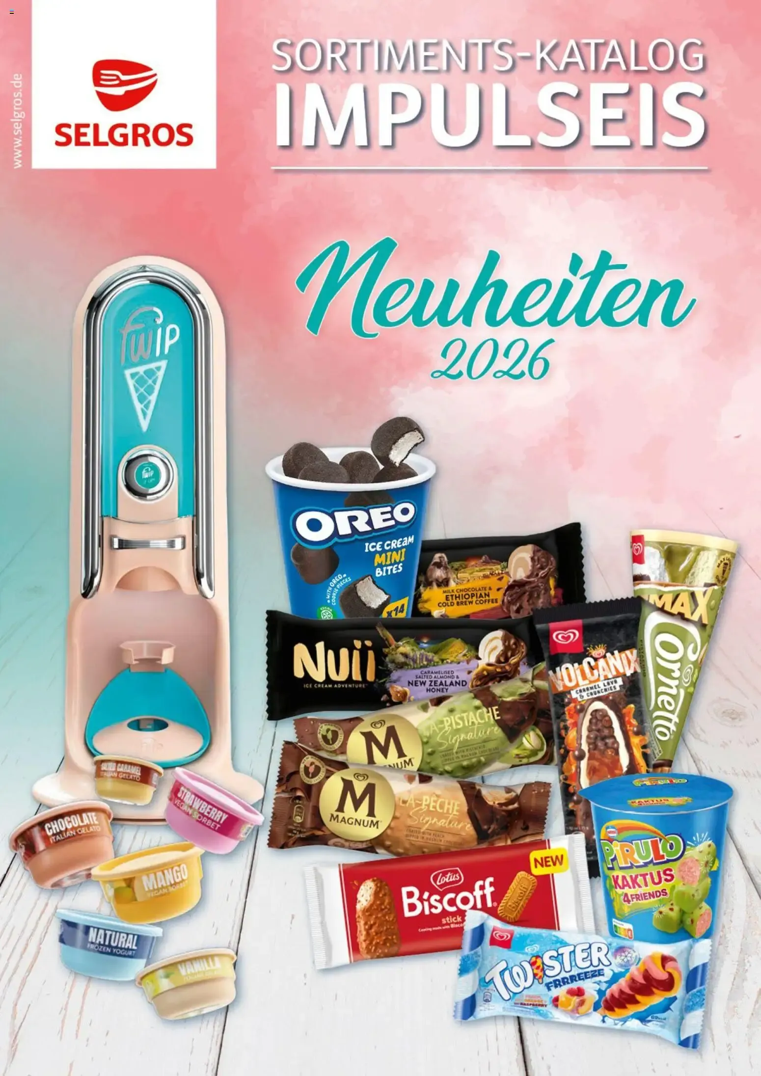 Selgros Impuls Eis (ab 20.07.2026) zum Blättern von 20. Juli bis 31. August 2026 - Prospekt seite 1