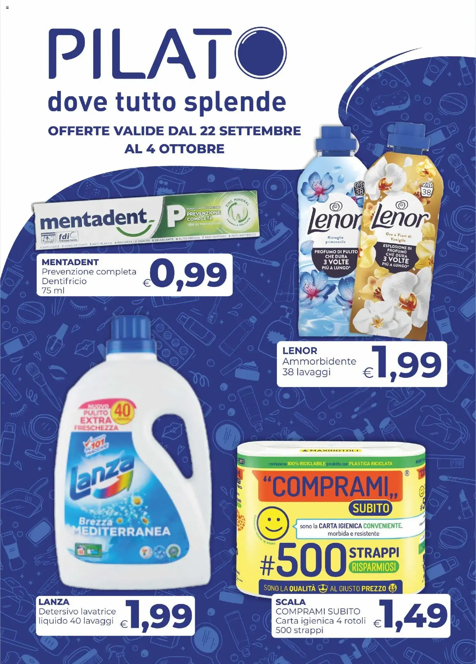 Pilato volantino dal 22/09/2026 - online Offerte da 22 settembre a 4 ottobre di 2026 - Pagina del volantino 1