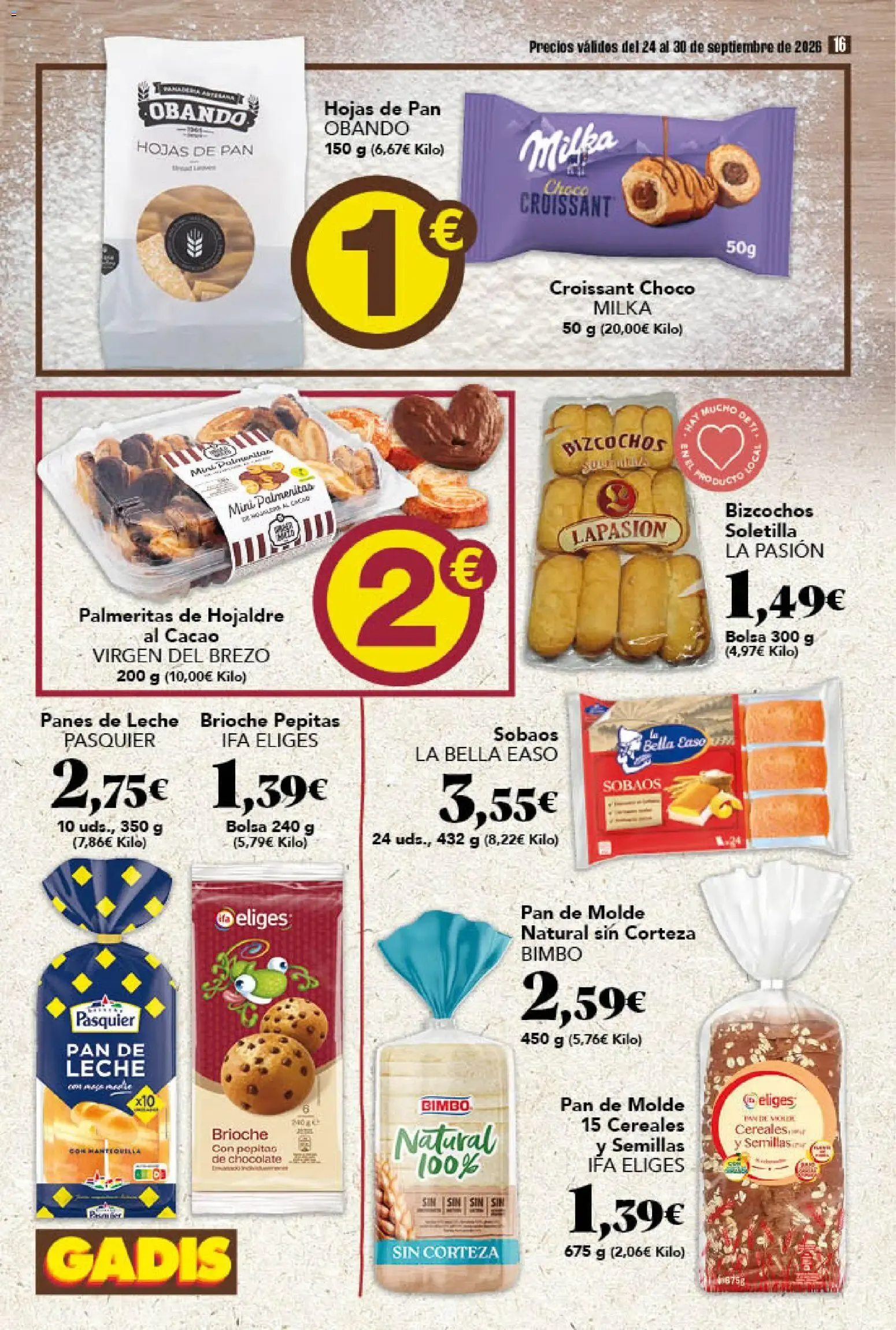 Catálogo de Gadis Especial Precios Redondos 24 de septiembre al 30 de septiembre 2026 - Página 16