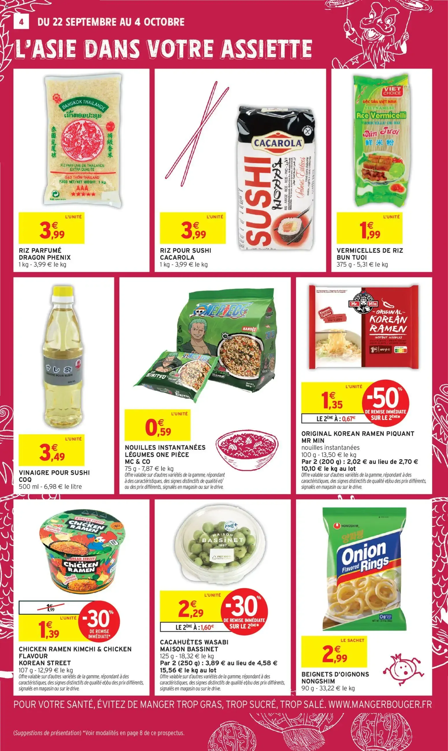 Intermarché Saveurs d'asie à partir du 22/09/2026 - promo en ligne du 22 septembre au 4 octobre 2026 - Catalogue page 4