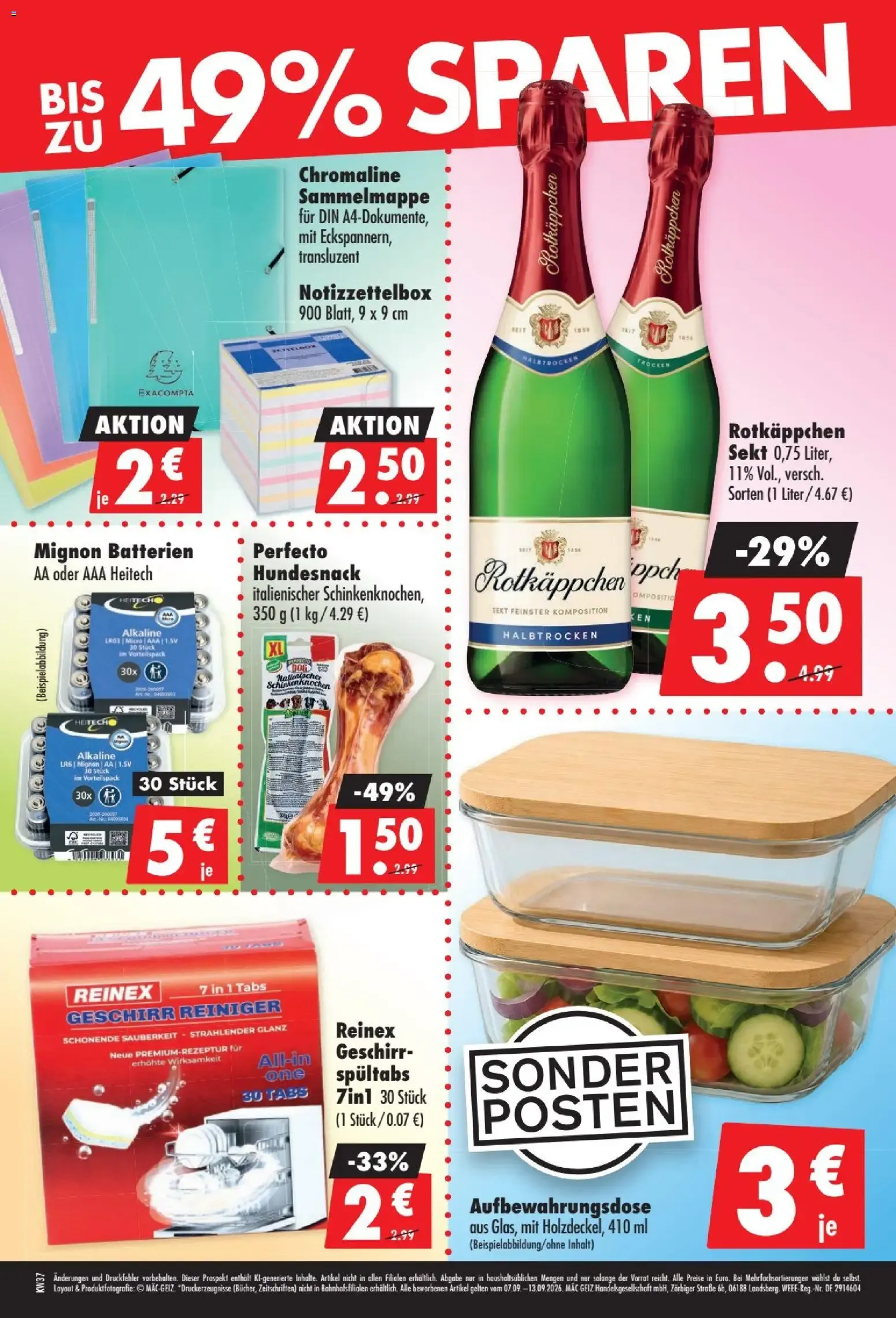 Mäc Geiz Prospekt (ab 07.09.2026) zum Blättern von 7. September bis 13. September 2026 - Prospekt seite 2