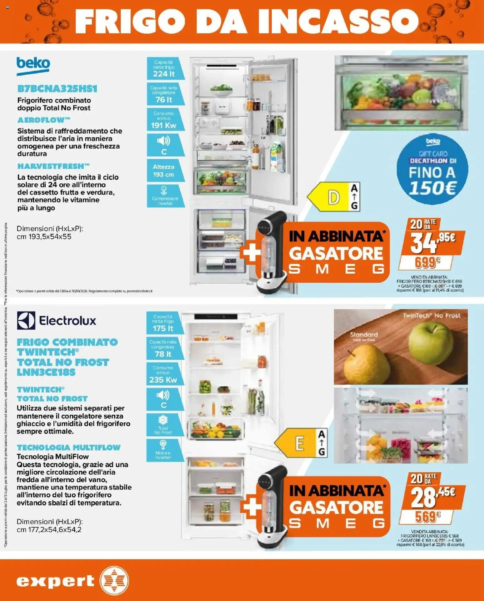 Nuovo Expert volantino Conserva meglio, vivi frizzante dal 16/07/2026 > offerte anteprima 🛍️ da 16 luglio a 29 luglio di 2026 - Pagina del volantino 9