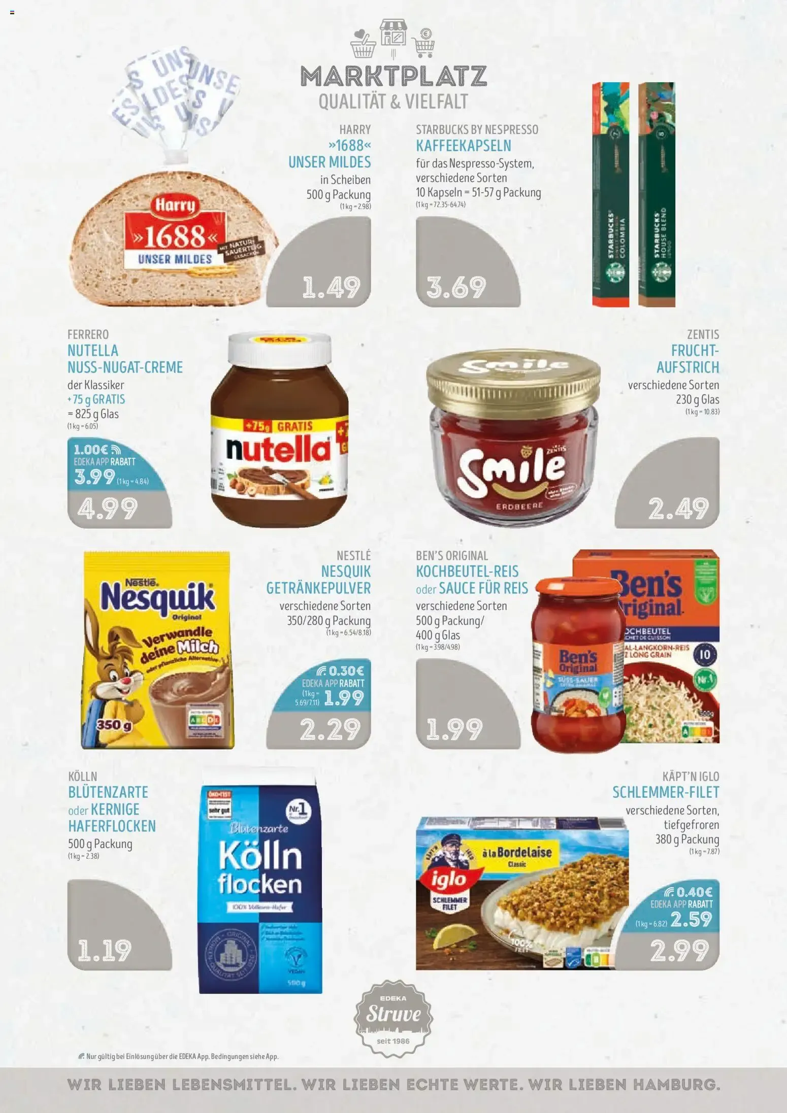 Edeka Struve 40 Jahre Jubiläum: Grober Rummel von 8. Juni bis 13. Juni 2026 - Prospekt seite 12