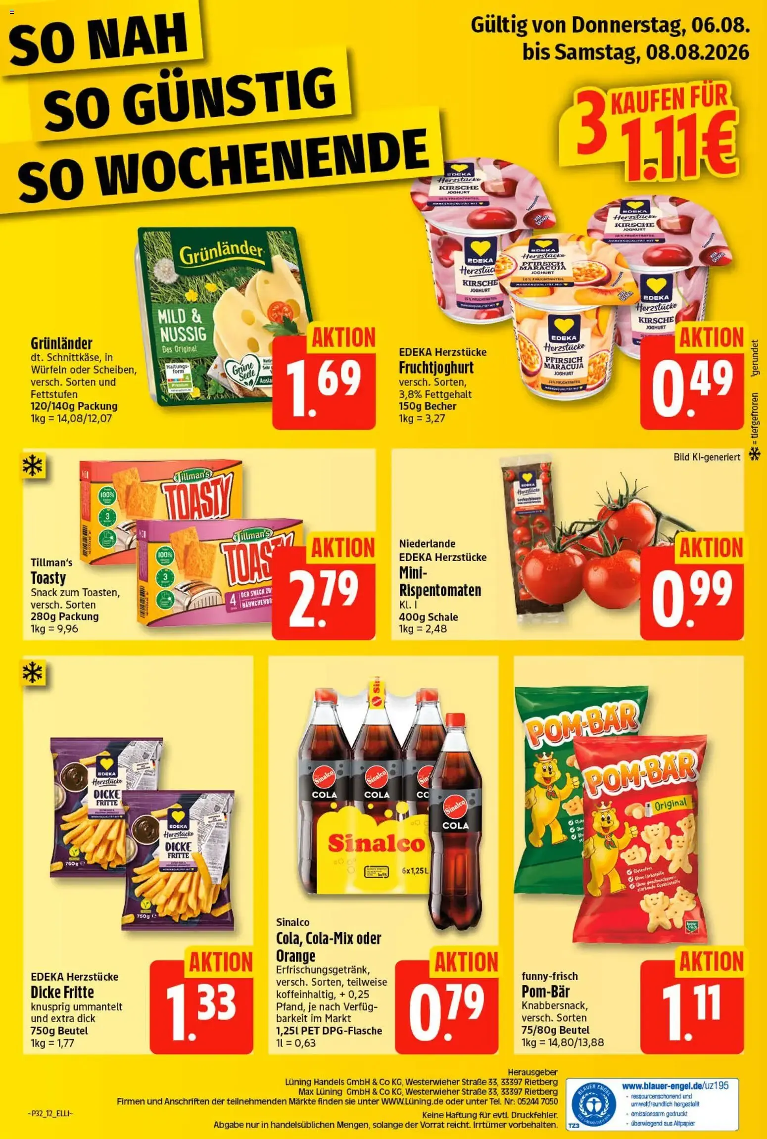 Elli: Der Spar-Wahnsinn geht weiter von 3. August bis 8. August 2026 - Prospekt seite 12