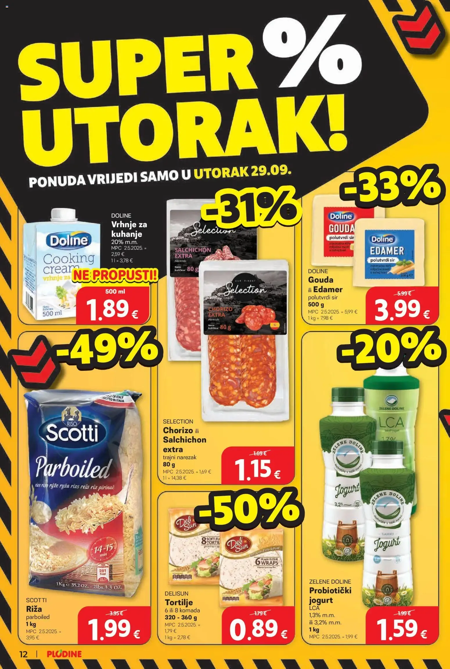 Katalog Plodine Katalog novi od 23.09.2026 na listanje > letak digitalni od 23. rujna do 29. rujna 2026. - Pregled Stranica 12