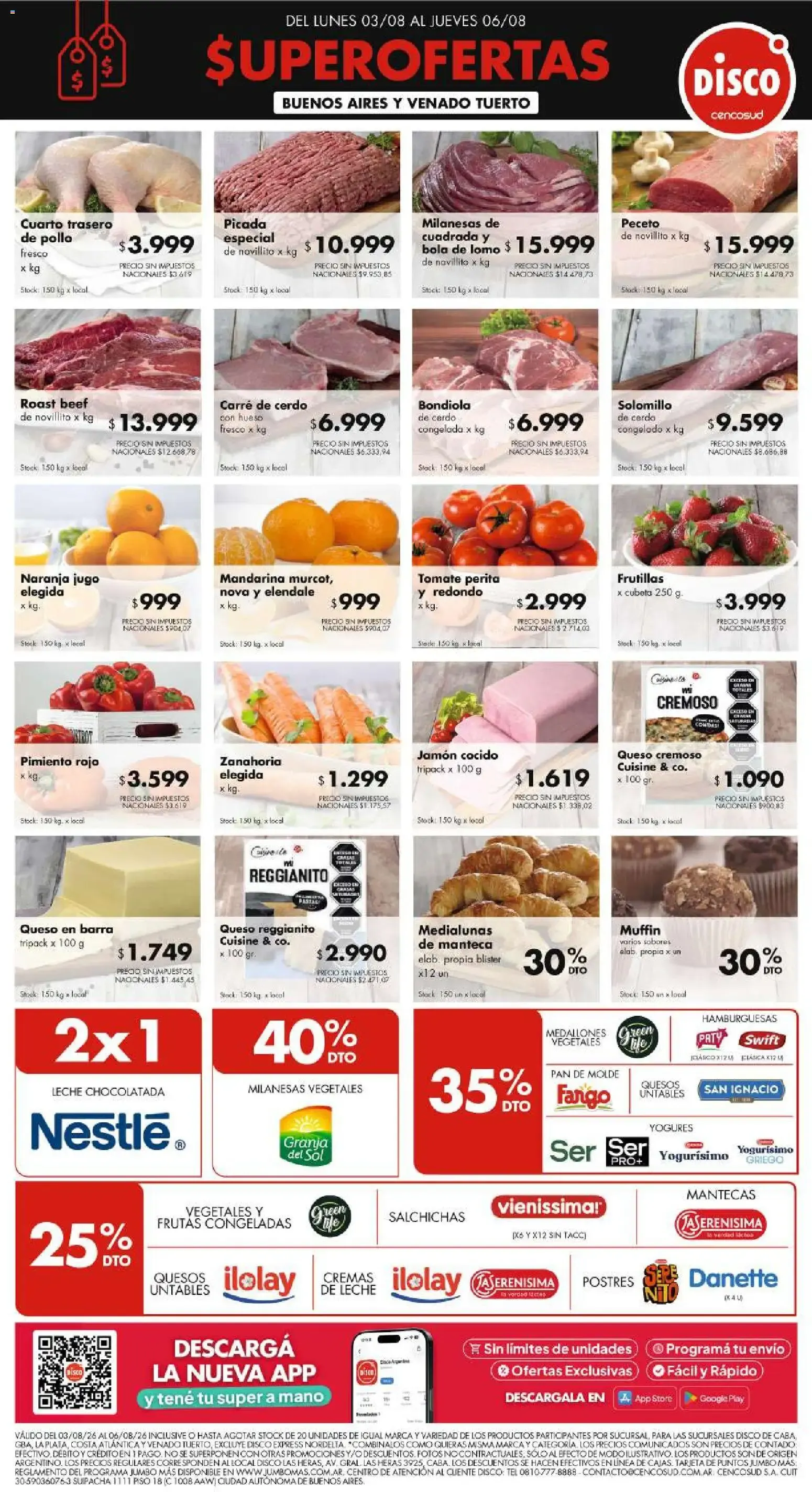 Ofertas de SUPER OFERTAS Disco 3 de agosto al 6 de agosto 2026 - Página 2 del catálogo