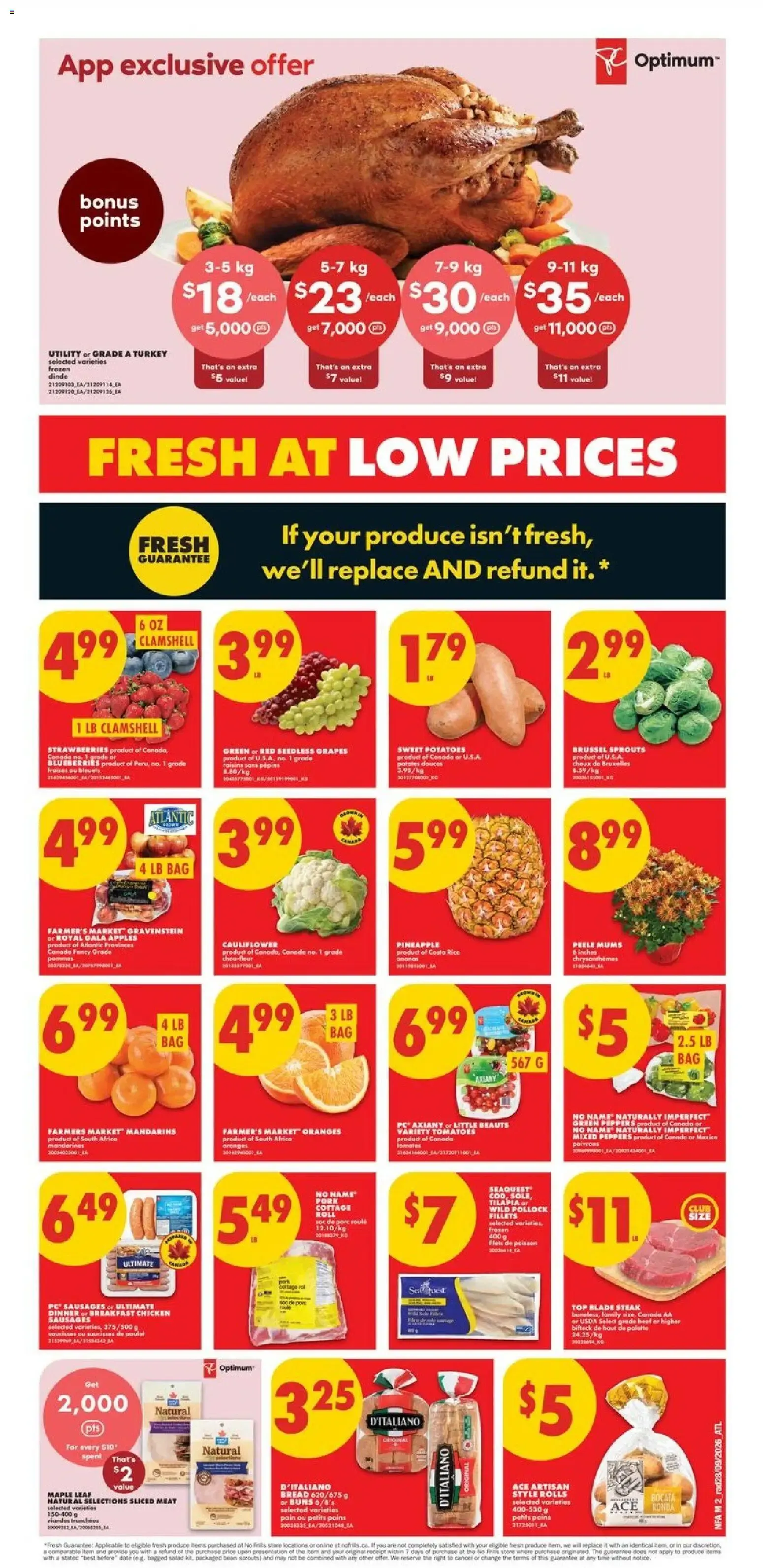 No Frills weekly flyer - NS from Oct 1, 2026 > weekly specials & deals from October 1 to October 7 2026 - flyer page 2