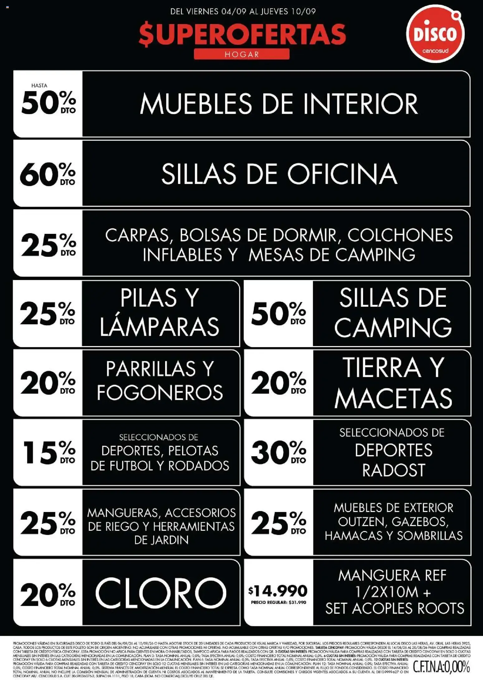 Ofertas de Disco - Superofertas Hogar 4 de septiembre al 9 de septiembre 2026 - Página 4 del catálogo