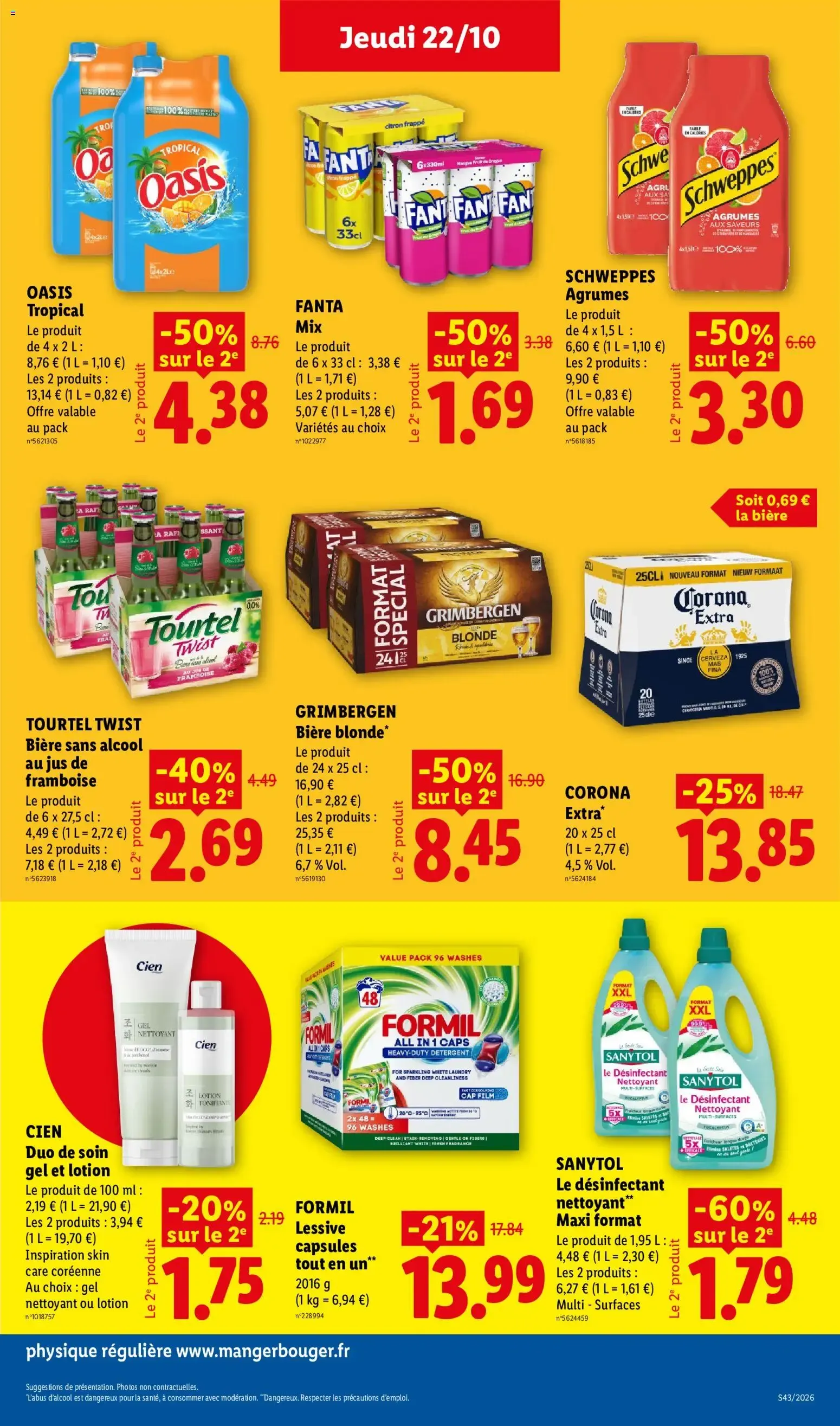 Lidl: Le Moins Toujours Plus du 22 octobre au 28 octobre 2026 - Catalogue page 23