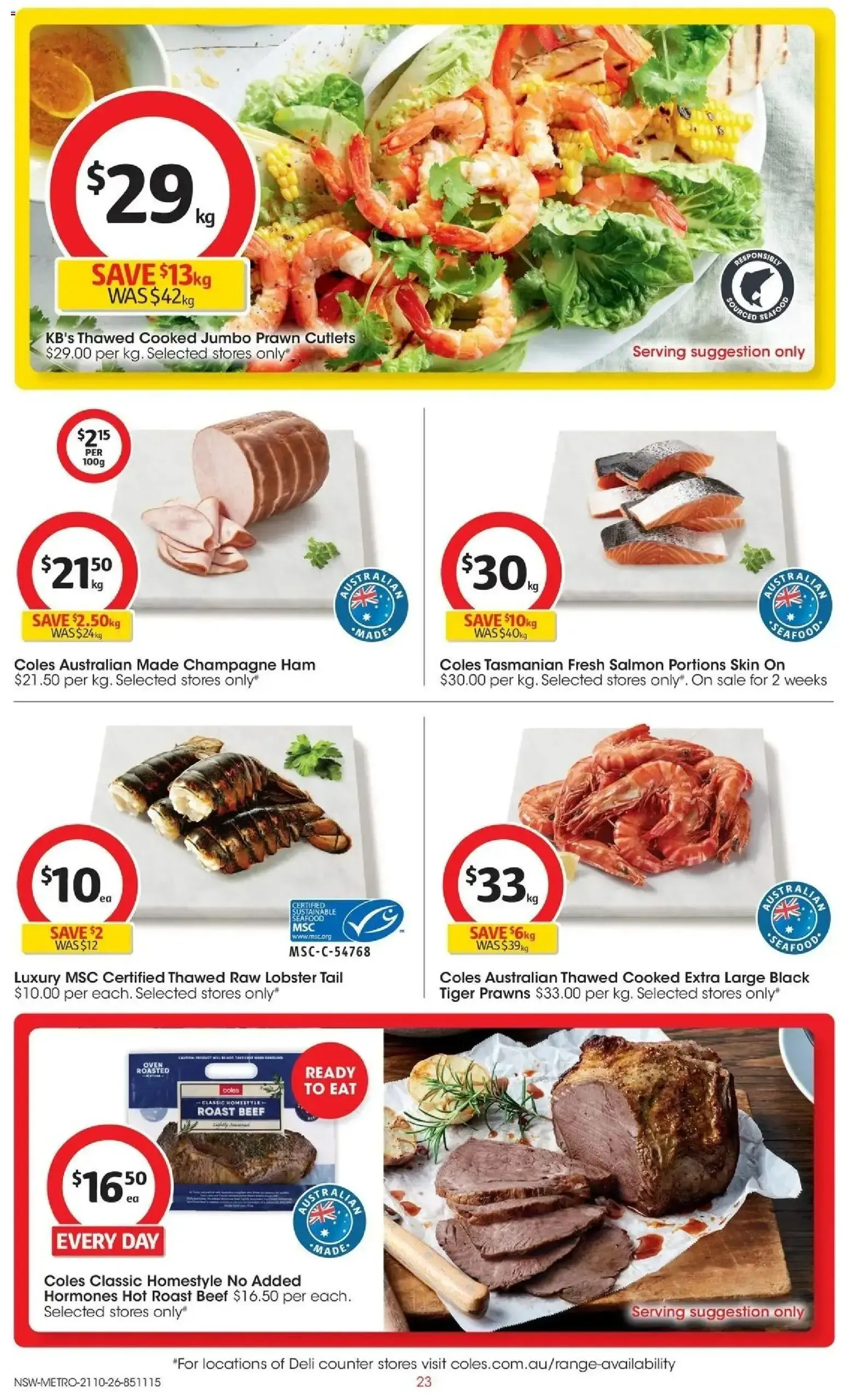 Coles Halloween 👻 catalogue from 21/10/2026 - Catalogue valid from 21 October to 27 October 2026 - page 23