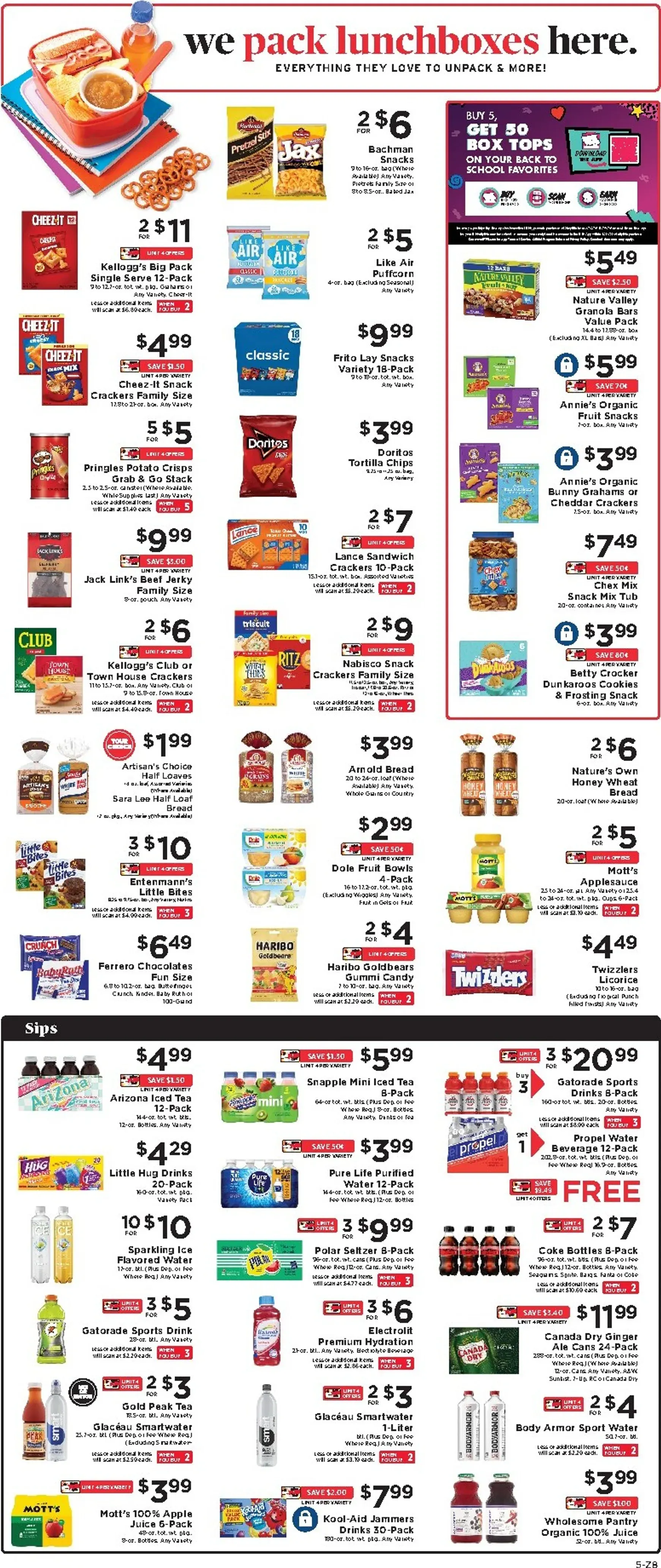 Weekly promotion Current ShopRite leaflet valid from Friday 08/14/2026 to Thursday 08/20/2026 spanning from August 14 to August 20 2026 - Page 6 for Catalogue 365