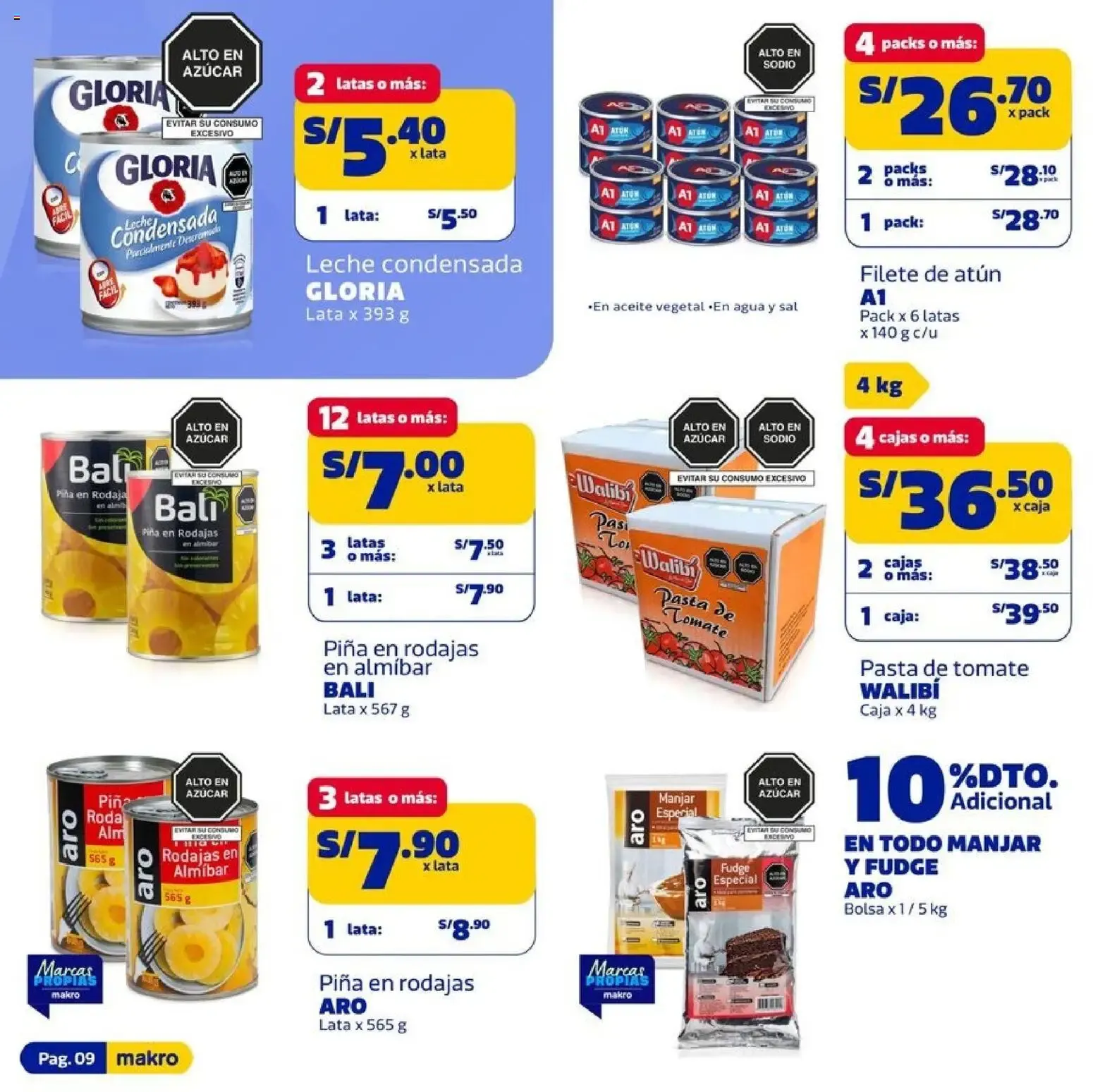Catalogo de Makro Ahorro: El aliado para tu negocio 22 de octubre al 28 de octubre 2026 - Pag 9