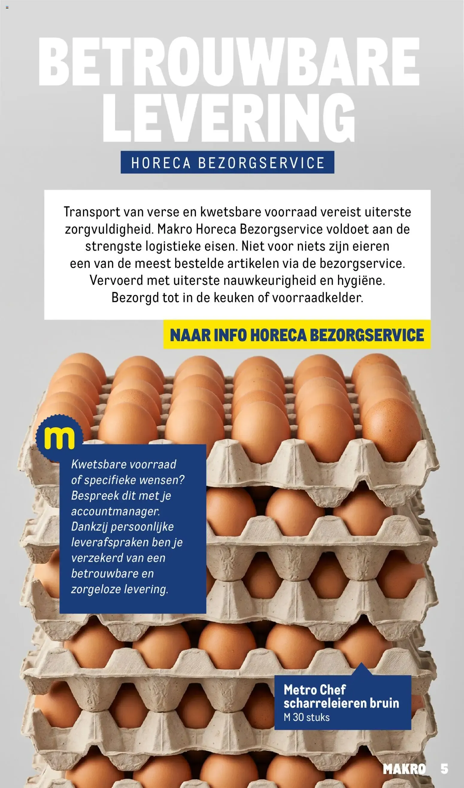 Makro Horeca Magazine: Bezorgservice als Succesfactor van 11 augustus tot 8 september 2026 - Folder pagina 5