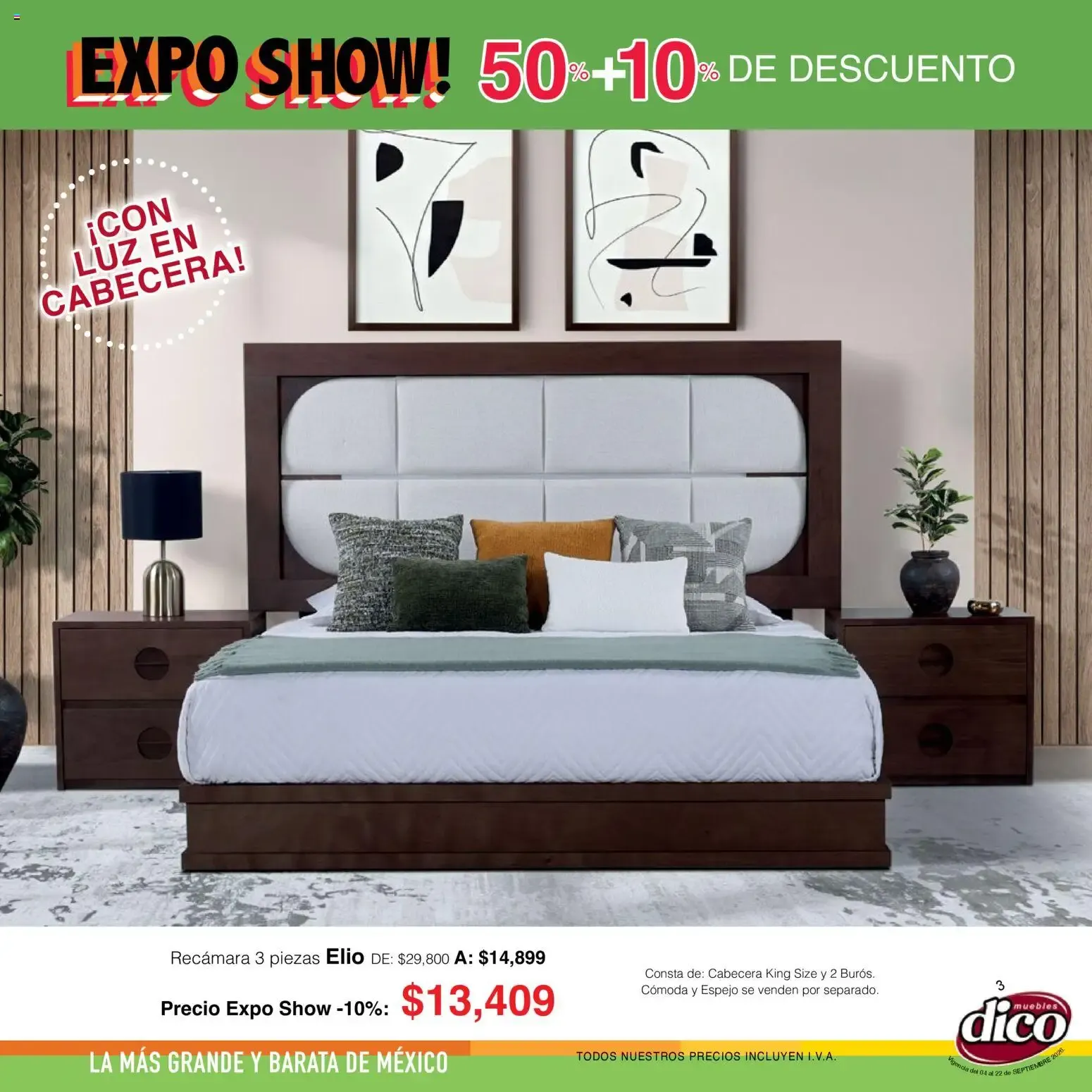 Catálogo de Muebles Dico catálogo Expo Show (04/09/2026 - 22/09/2026) - catálogo en línea 4 de septiembre al 22 de septiembre 2026 - Pagina 3