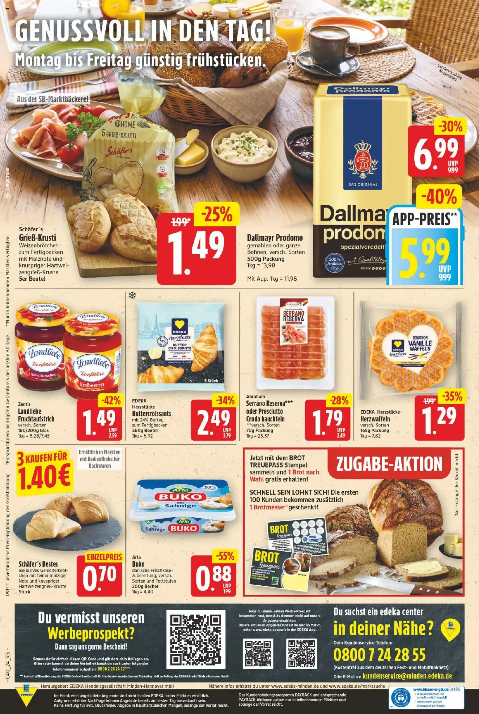EDEKA Center - 20% Rabatt auf EDEKA Bio Milch-, Joghurt- und Quarkartikel von 28. September bis 2. Oktober 2026 - Prospekt seite 29
