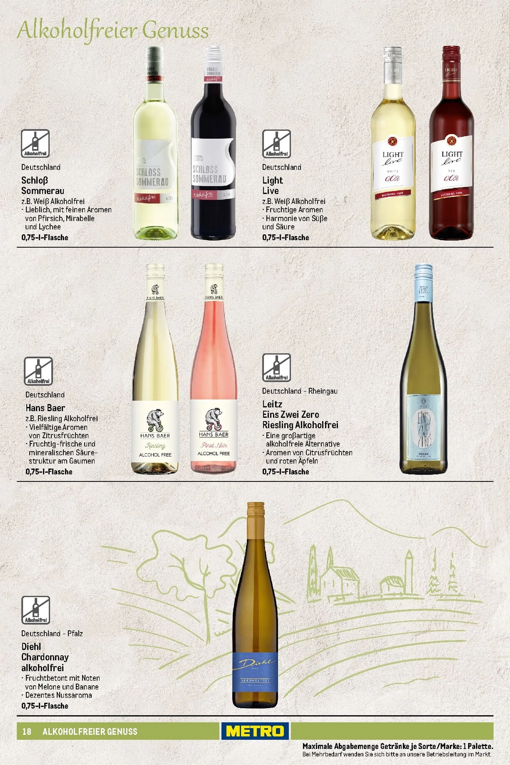 Sortimentskatalog Wein und Sekt für die perfekte Weinkarte von 1. November bis 30. September 2026 - Prospekt seite 19