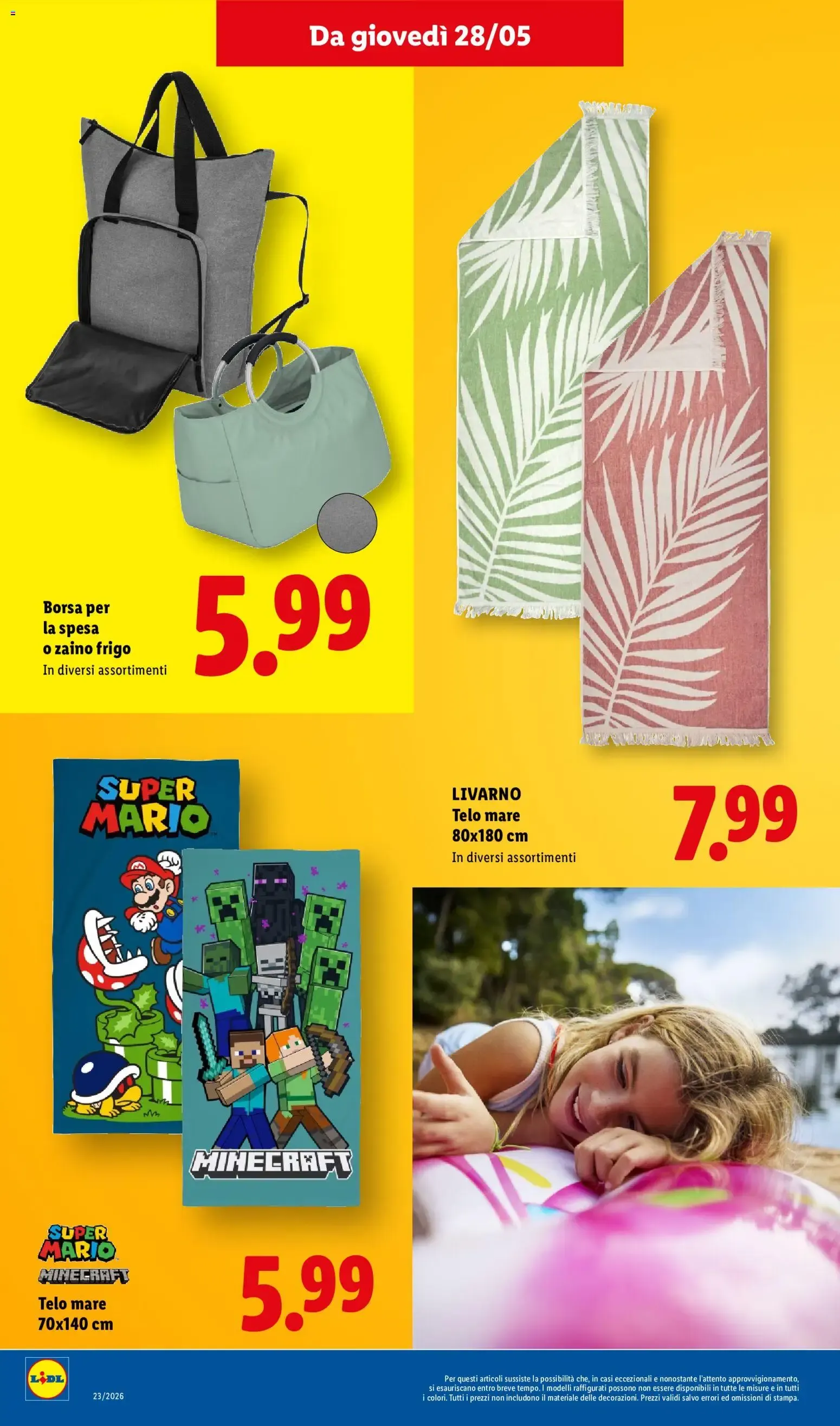 Con Lidl vivi un'estate che vale davvero. da 28 maggio a 26 agosto di 2026 - Pagina del volantino 8