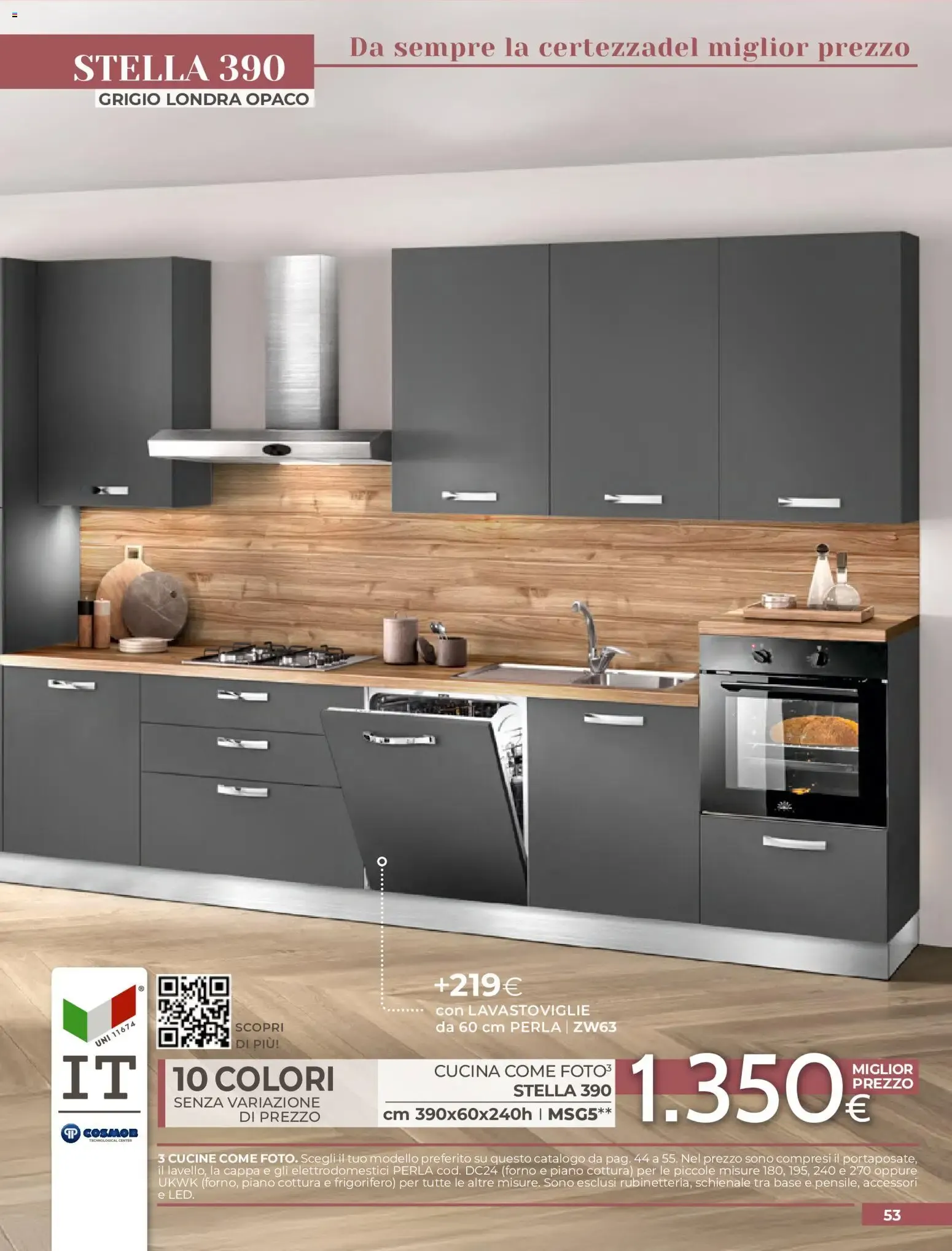 Mondo Convenienza - Selly Cocina: La Certezza del Miglior Prezzo da 1 settembre a 31 dicembre di 2026 - Pagina del volantino 55