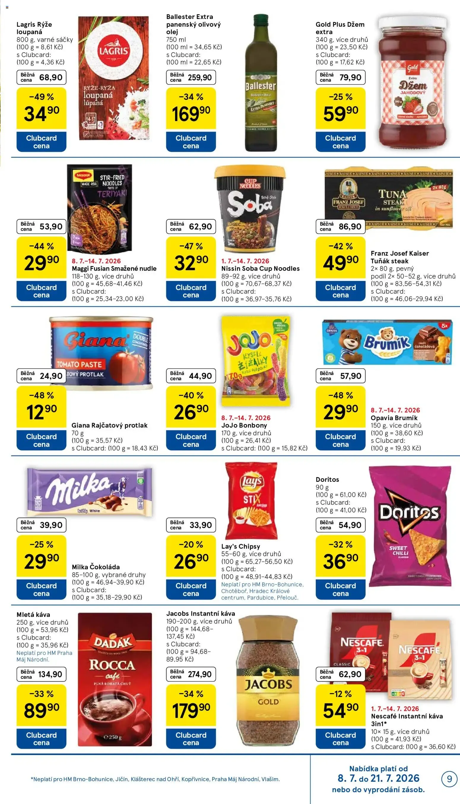 Tesco leták na tento + příští týden 08.07.2026 - 8. července 14. července 2026 - Page 9