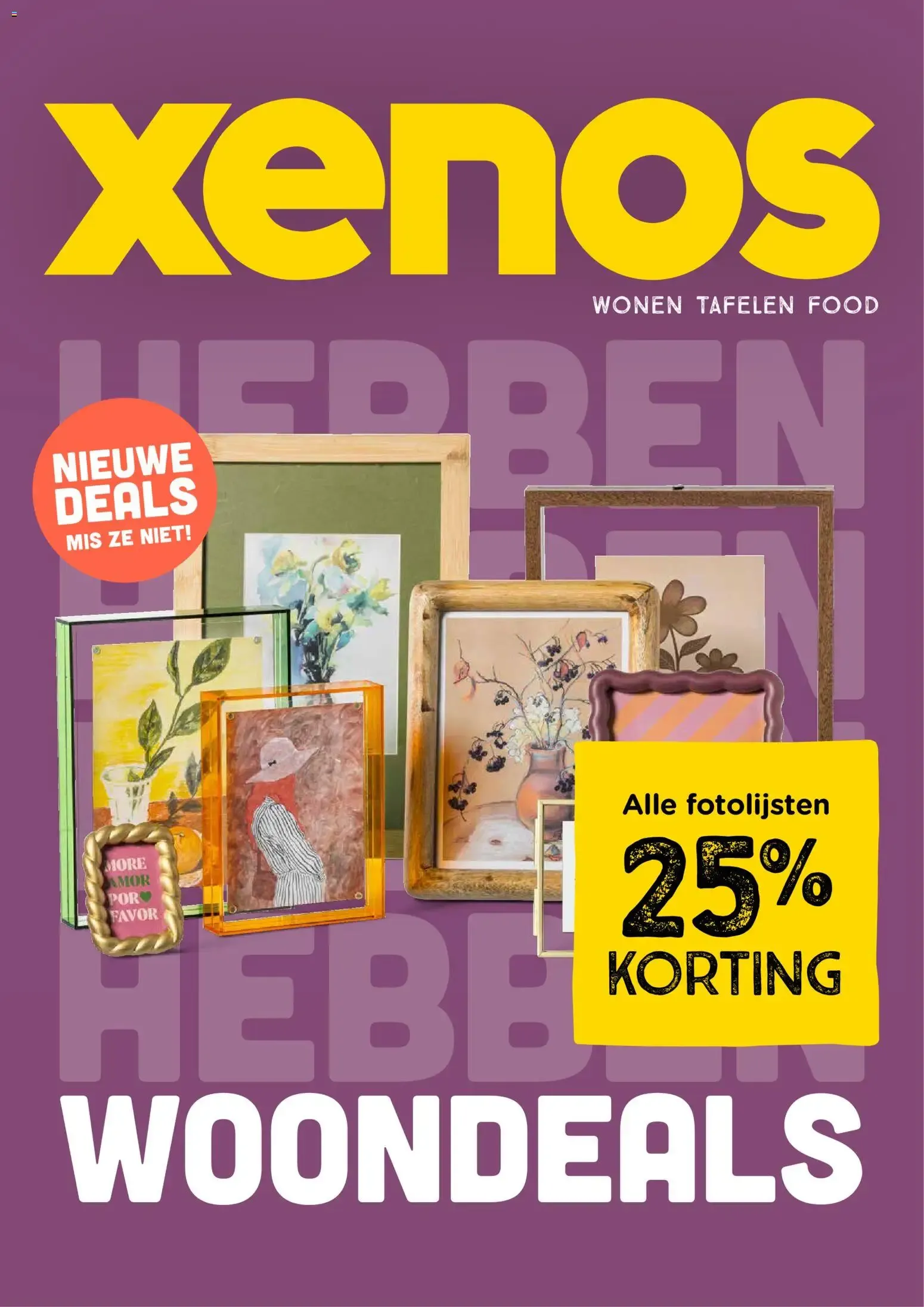 Xenos Nieuwe Woondeals van 24 augustus tot 7 september 2026 - Folder pagina 1