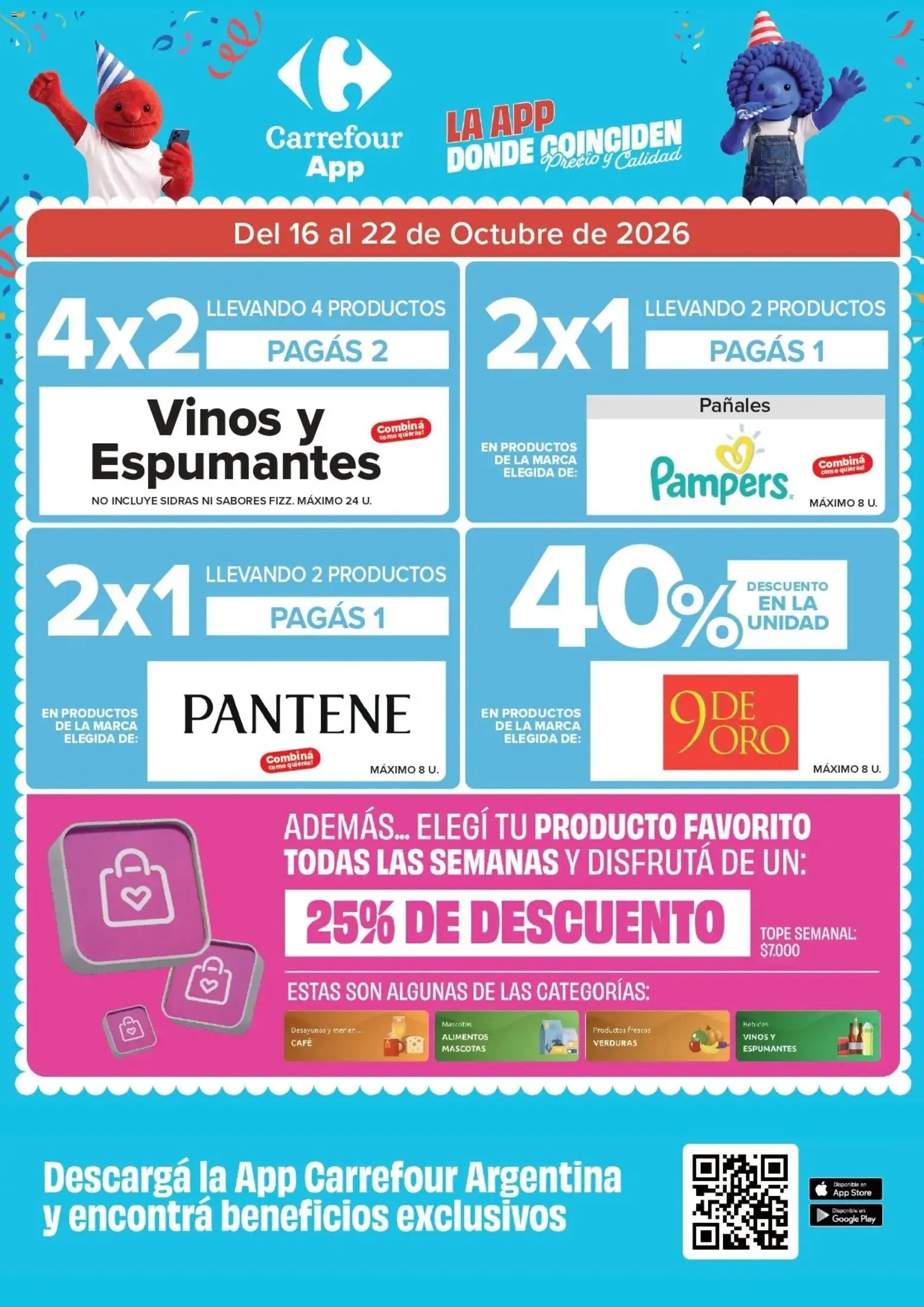 Ofertas de Carrefour Express catálogo del 16/10/2026 - 22/10/2026 16 de octubre al 22 de octubre 2026 - Página 4 del catálogo