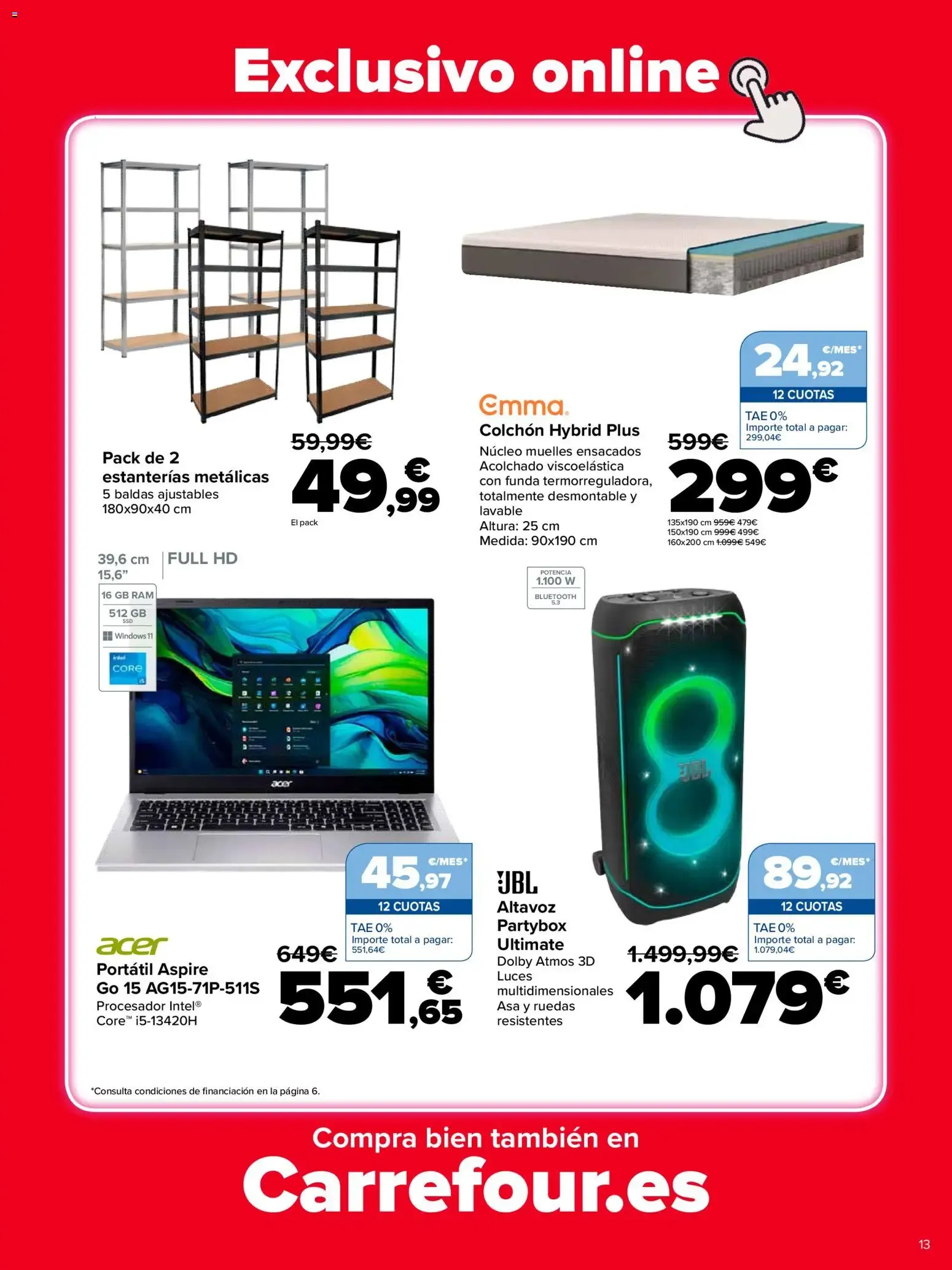 Catálogo de Carrefour Mega Ahorro del 25/06/2026 | Catálogo 25 de junio al 5 de julio 2026 - Página 13