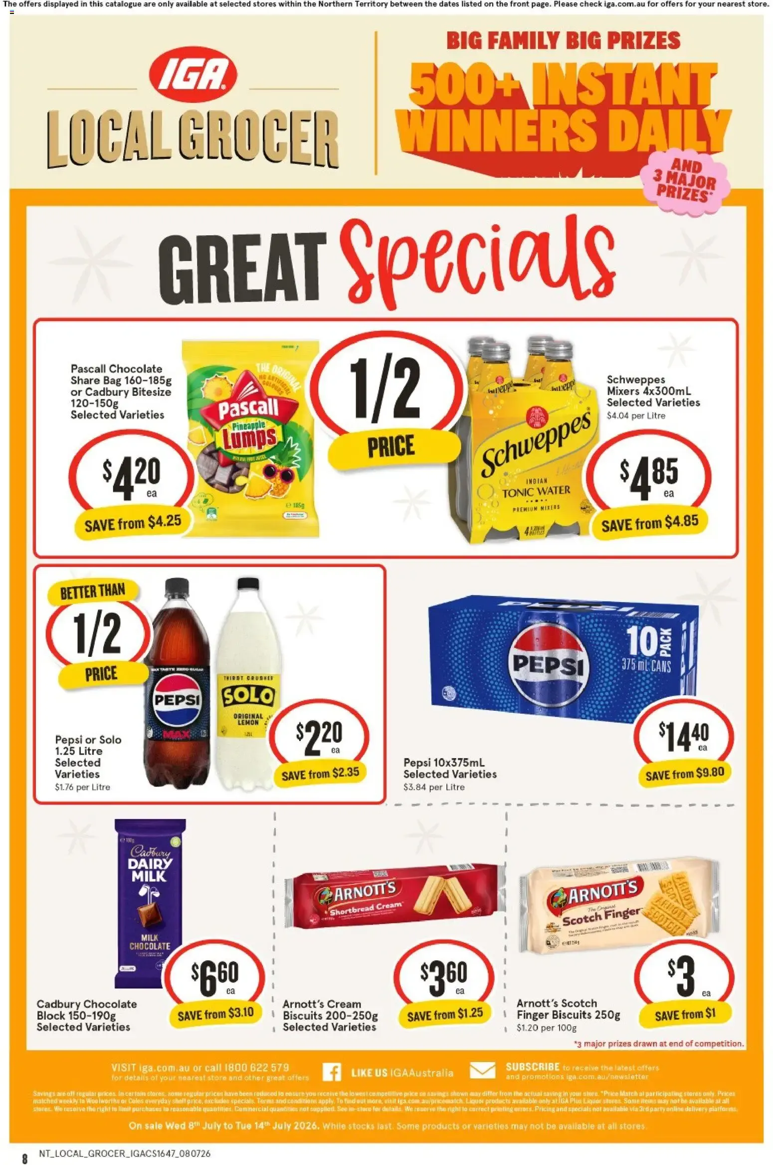 IGA Local Grocer - Big Family Big Prizes - Catalogue valid from 8 July to 14 July 2026 - page 2