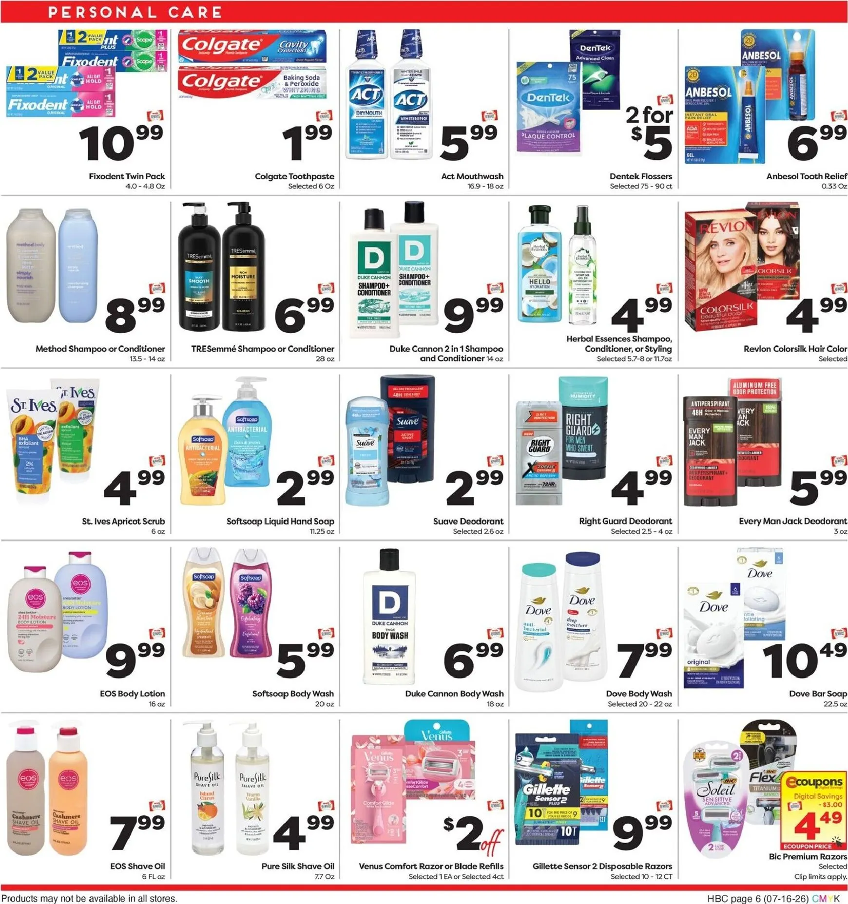 Weekly ad Current Weis Markets - Monthly Home leaflet valid from Thursday 07/16/2026 to Wednesday 08/12/2026 from July 16 to August 12 2026 - Page 6