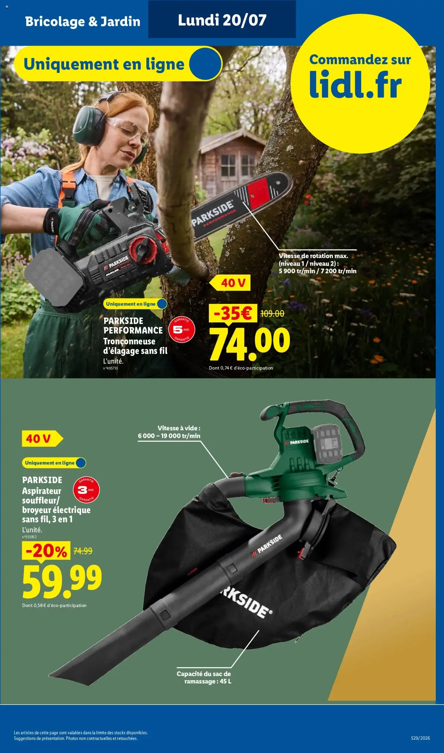 Catalogue LIDL du 20/07/2026 | Promo prospectus en ligne du 20 juillet au 23 juillet 2026 - Catalogue page 3