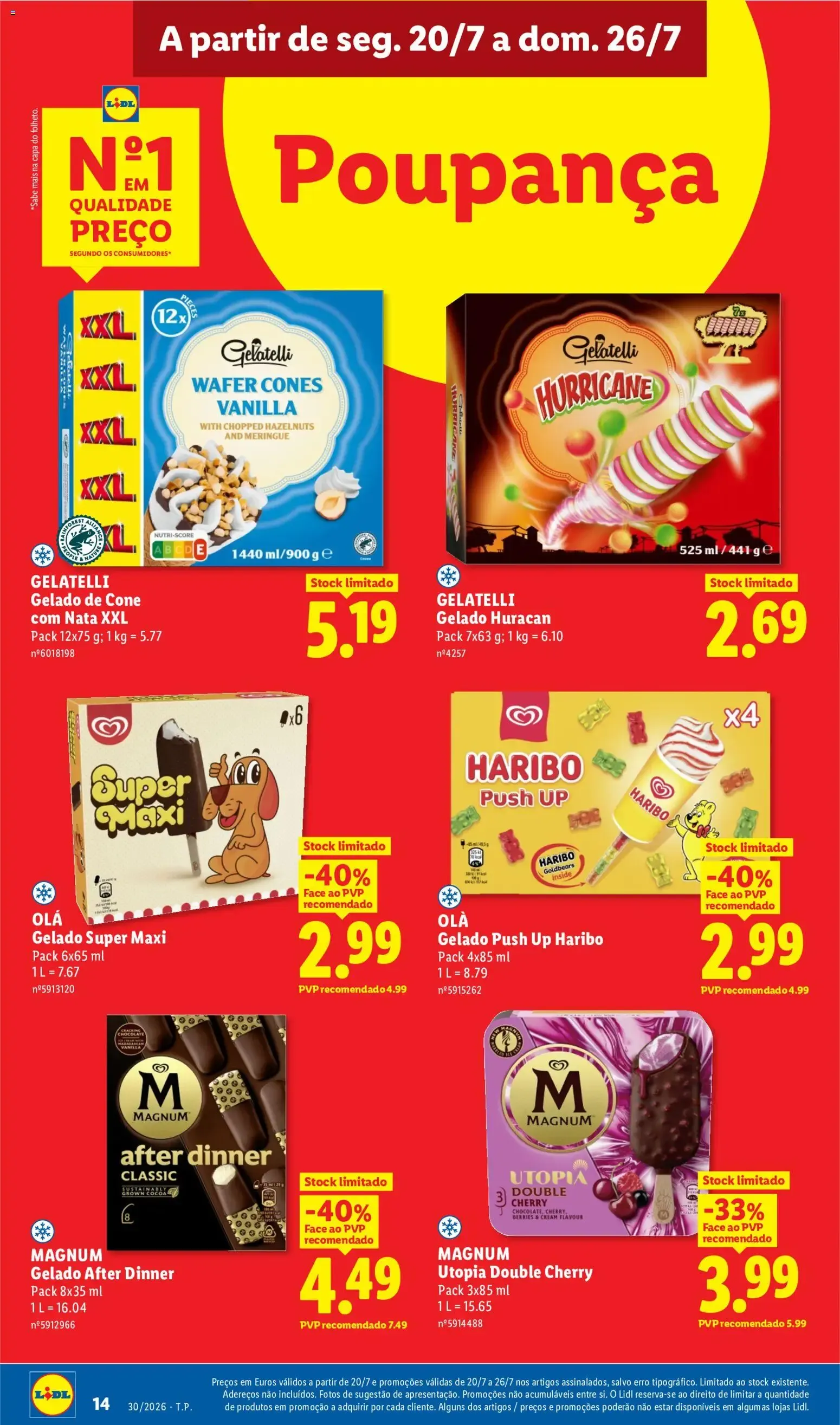 Folheto Lidl folheto » de 20/07/2026 - 26/07/2026 de 20 de julho até 26 de julho 2026 - Pagina 14