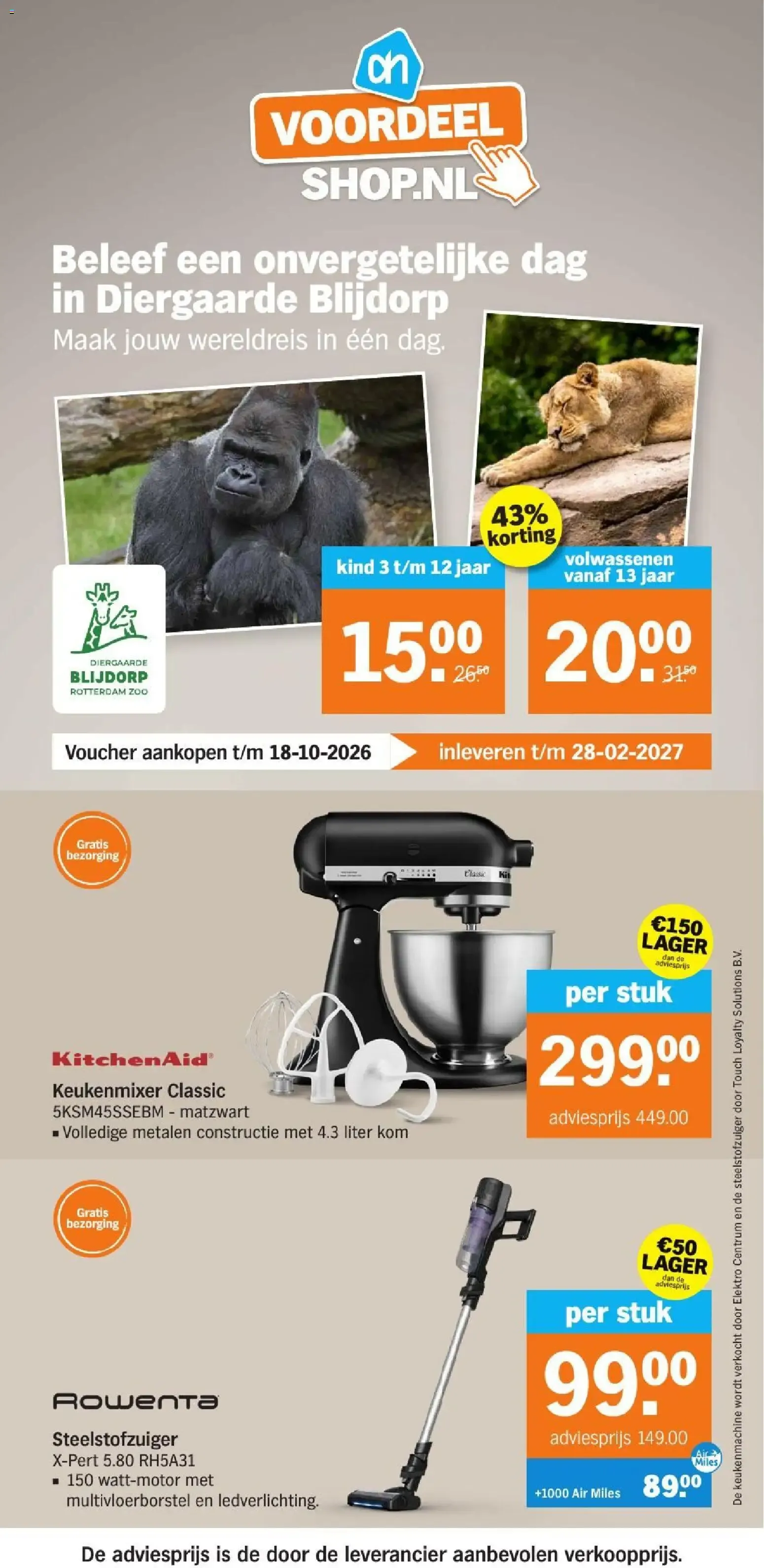 AH BONUS: 2+3 GRATIS y Giga GRATIS Week van 21 september tot 27 september 2026 - Folder pagina 40
