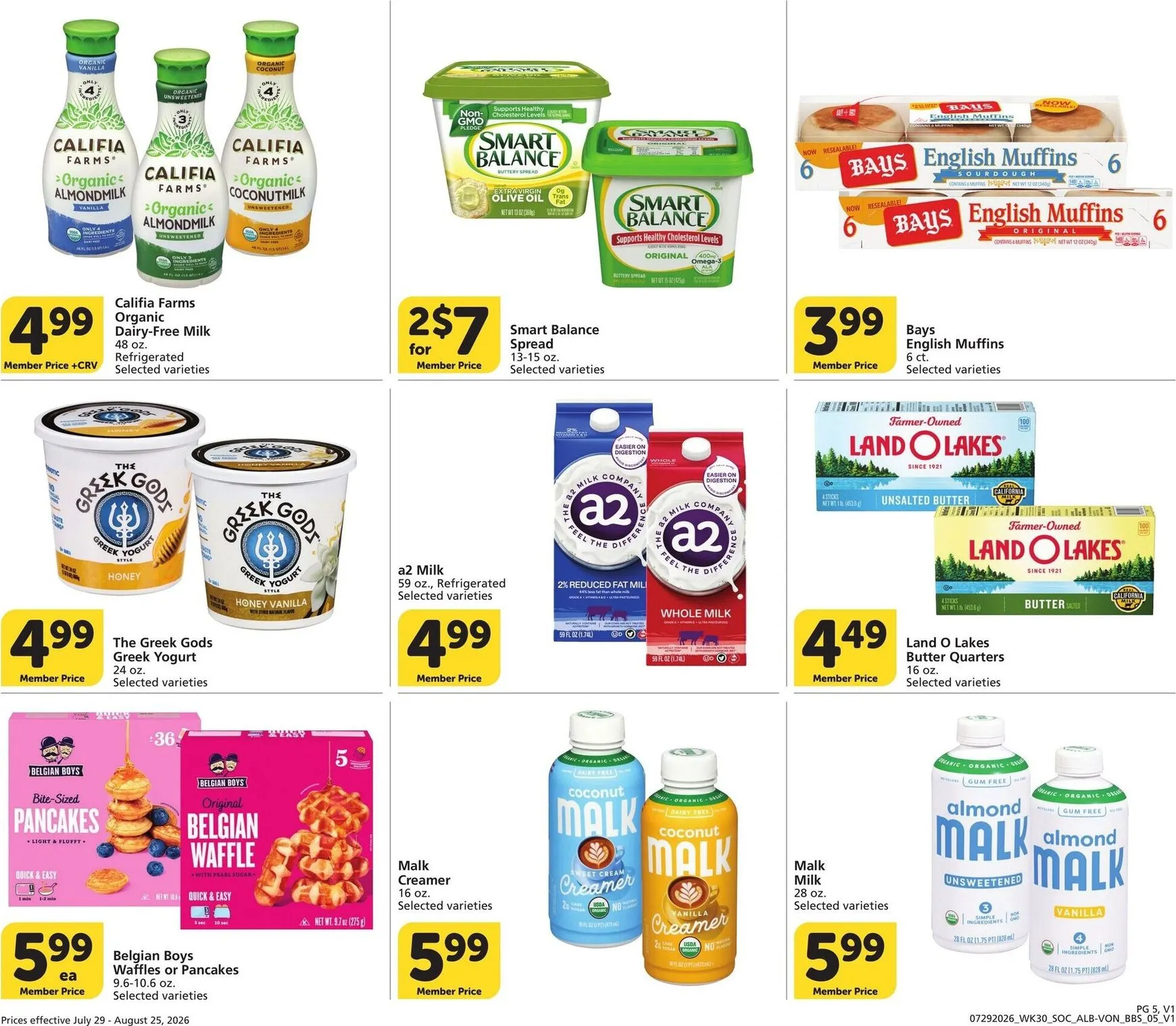 Weekly ad Current Vons - Big Book of Savings leaflet valid from Wednesday 07/29/2026 to Tuesday 08/25/2026 from July 29 to August 25 2026 - Page 5
