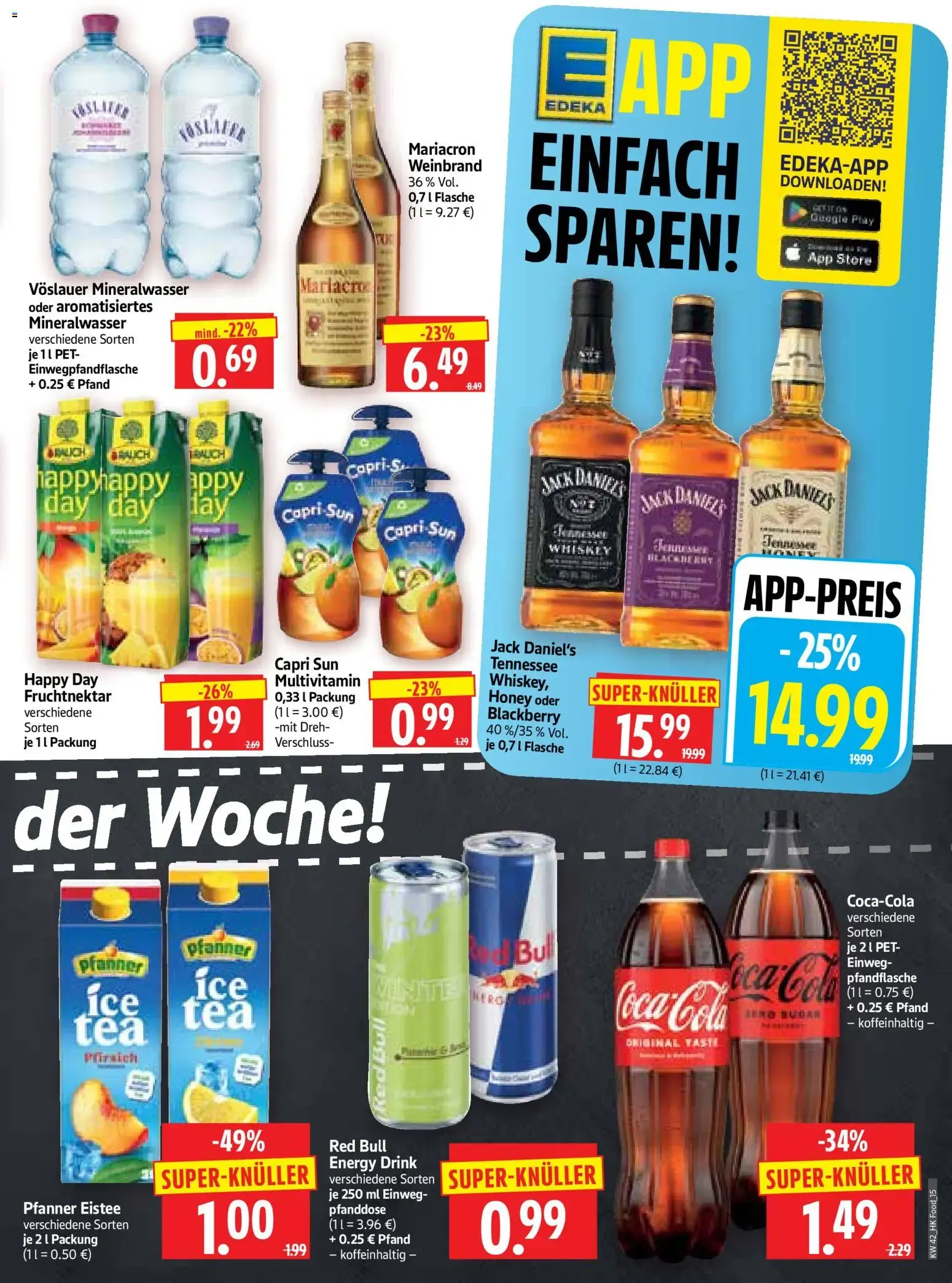 HERKULES EDEKA APP Prospekt von 12. Oktober bis 17. Oktober 2026 - Prospekt seite 15