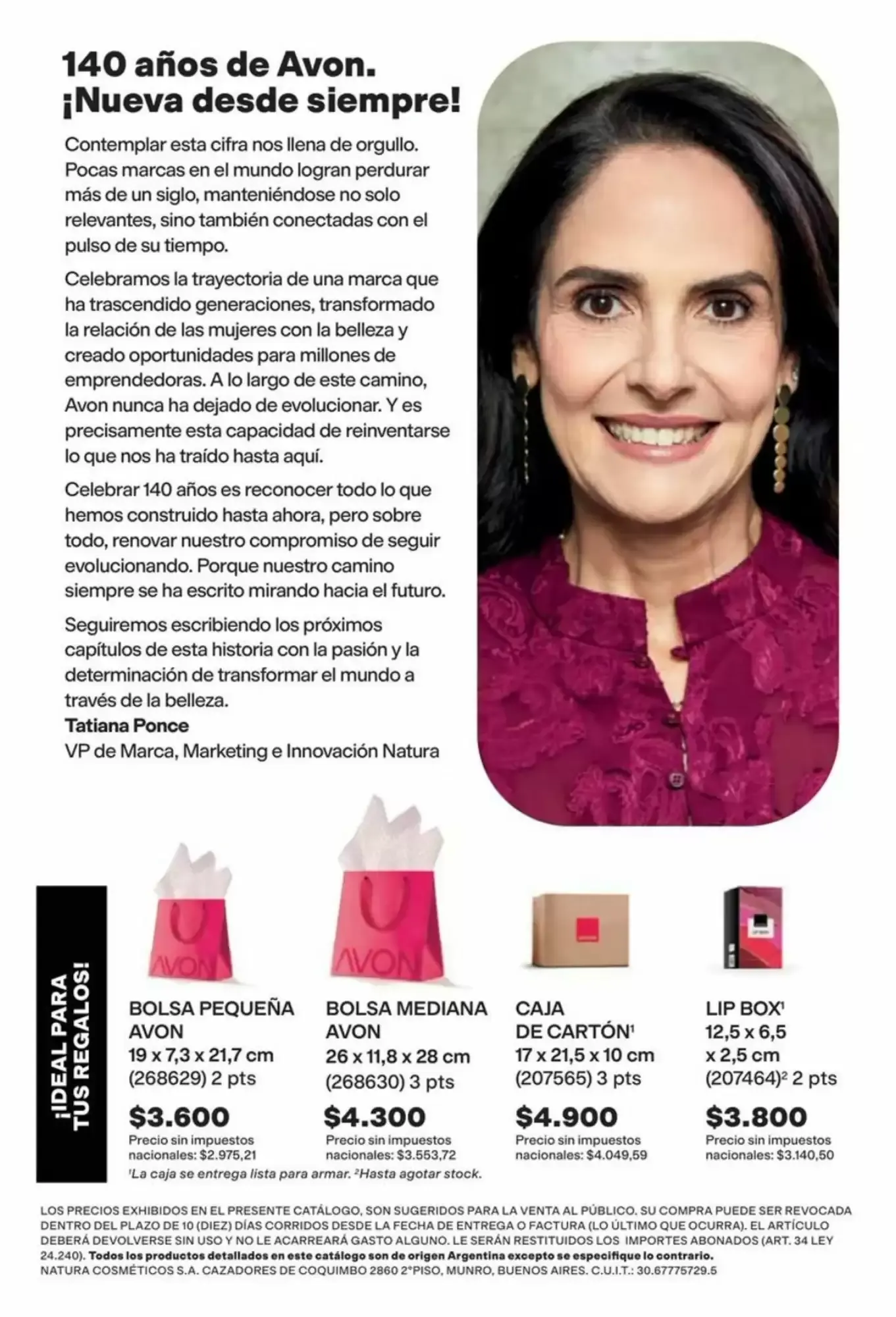 Ofertas de Catálogo Avon 4 de septiembre al 19 de septiembre 2026 - Página 2 del catálogo