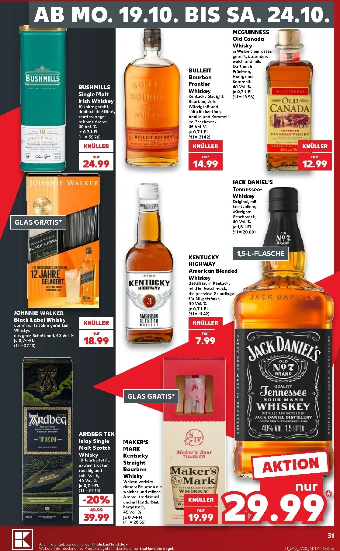 Kaufland Prospekt nächste Woche – von Montag 19.10.2026 bis Samstag 24.10.2026 von 19. Oktober bis 24. Oktober 2026 - Prospekt seite 32