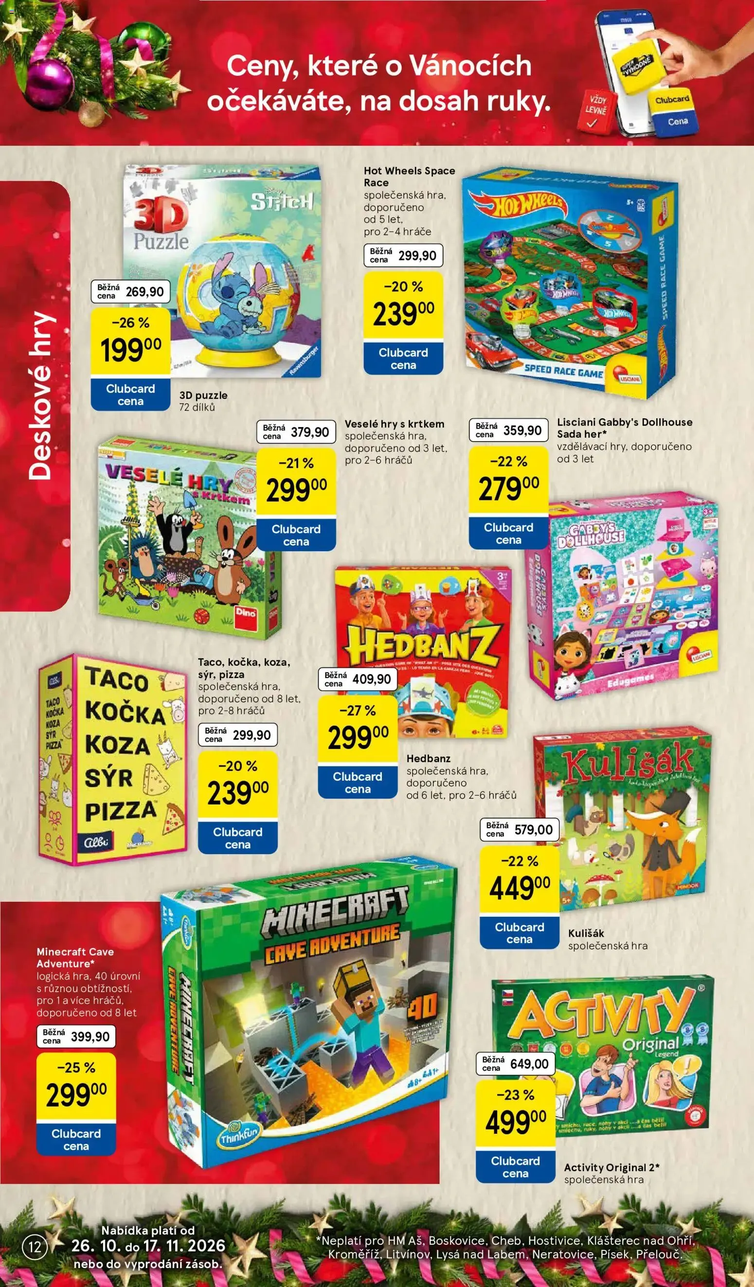 TESCO Vánoční katalog hraček - 26. října 17. listopadu 2026 - Page 12