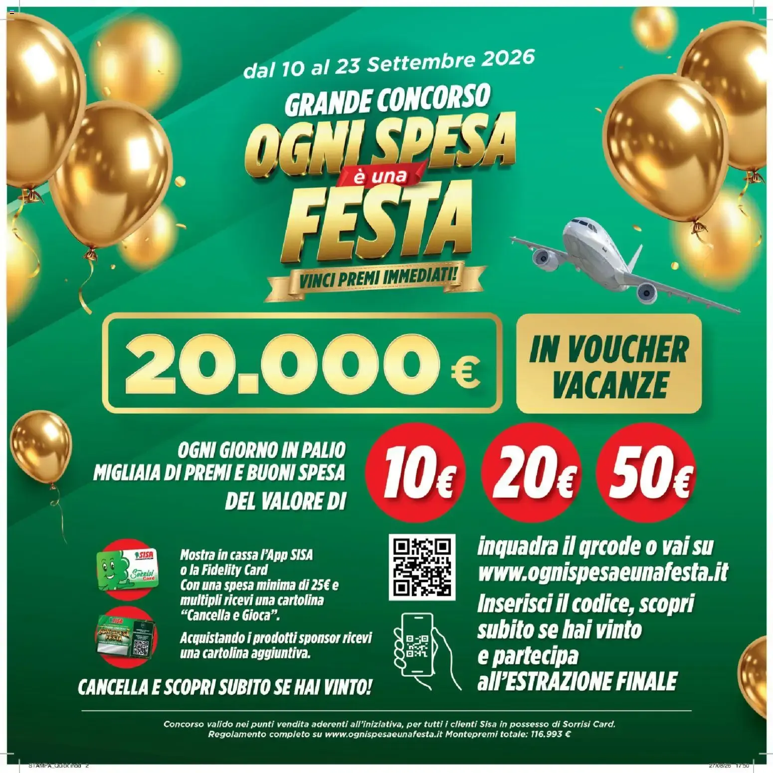 GRANDE CONCORSO OGNI SPESA è una FESTA da 10 settembre a 23 settembre di 2026 - Pagina del volantino 2