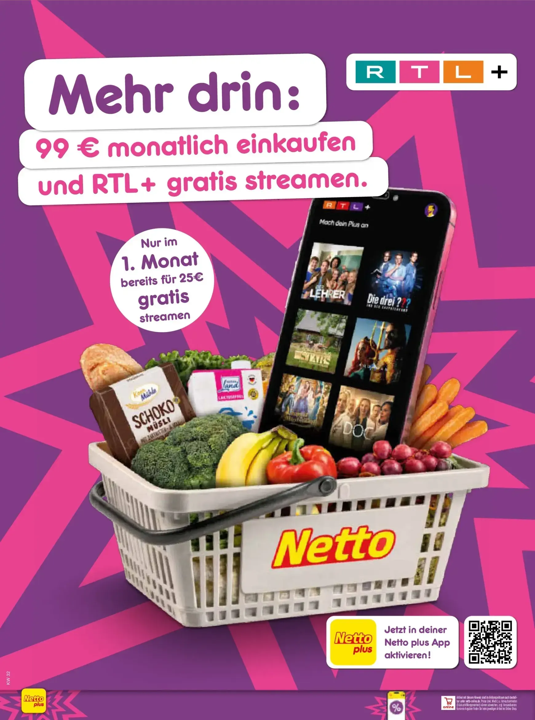Netto Marken Discount Prospekt – von Montag 03.08.2026 bis Samstag 08.08.2026 von 3. August bis 8. August 2026 - Prospekt seite 44